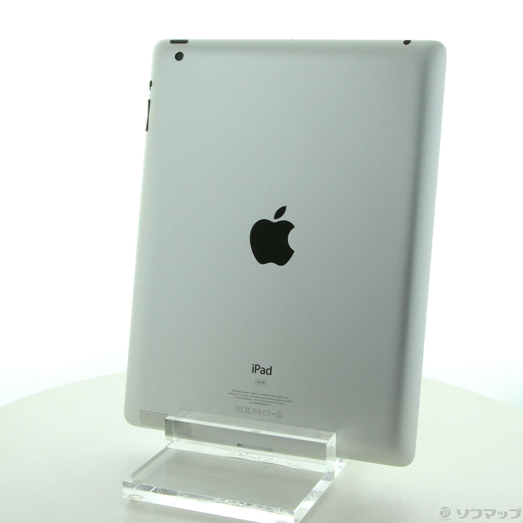 中古】iPad 第3世代 64GB ホワイト MD330J／A Wi-Fi [2133029123974