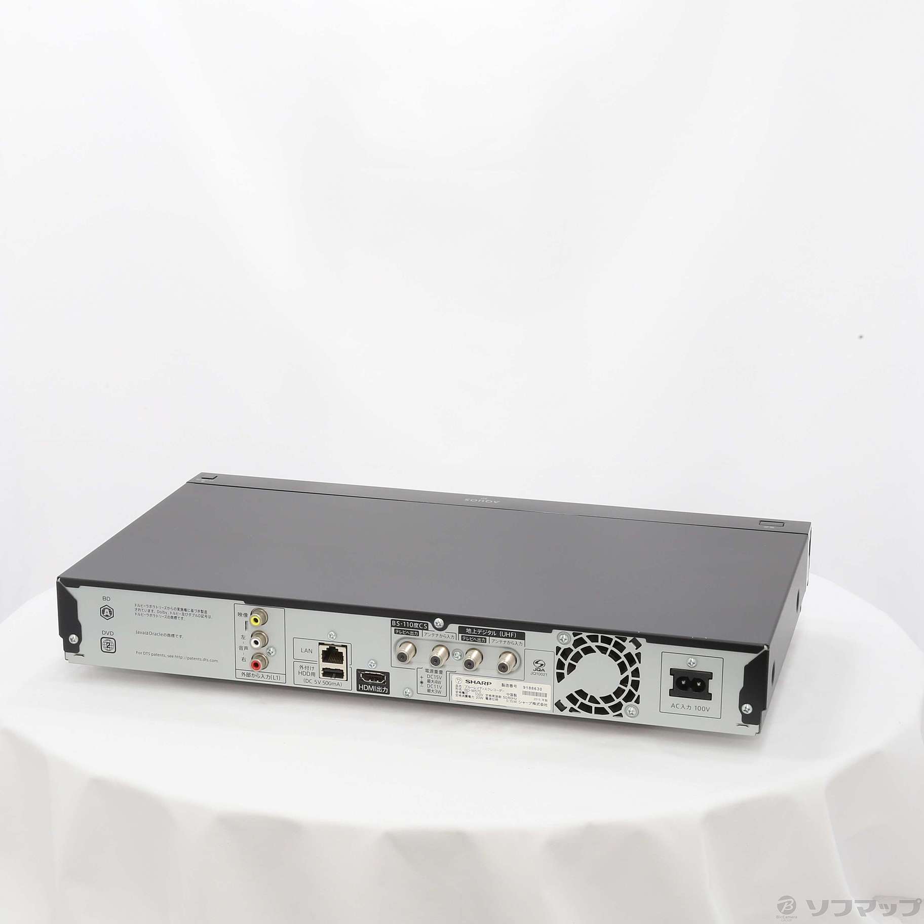 中古】AQUOSブルーレイ BD-W570 [2133029127774] - リコレ