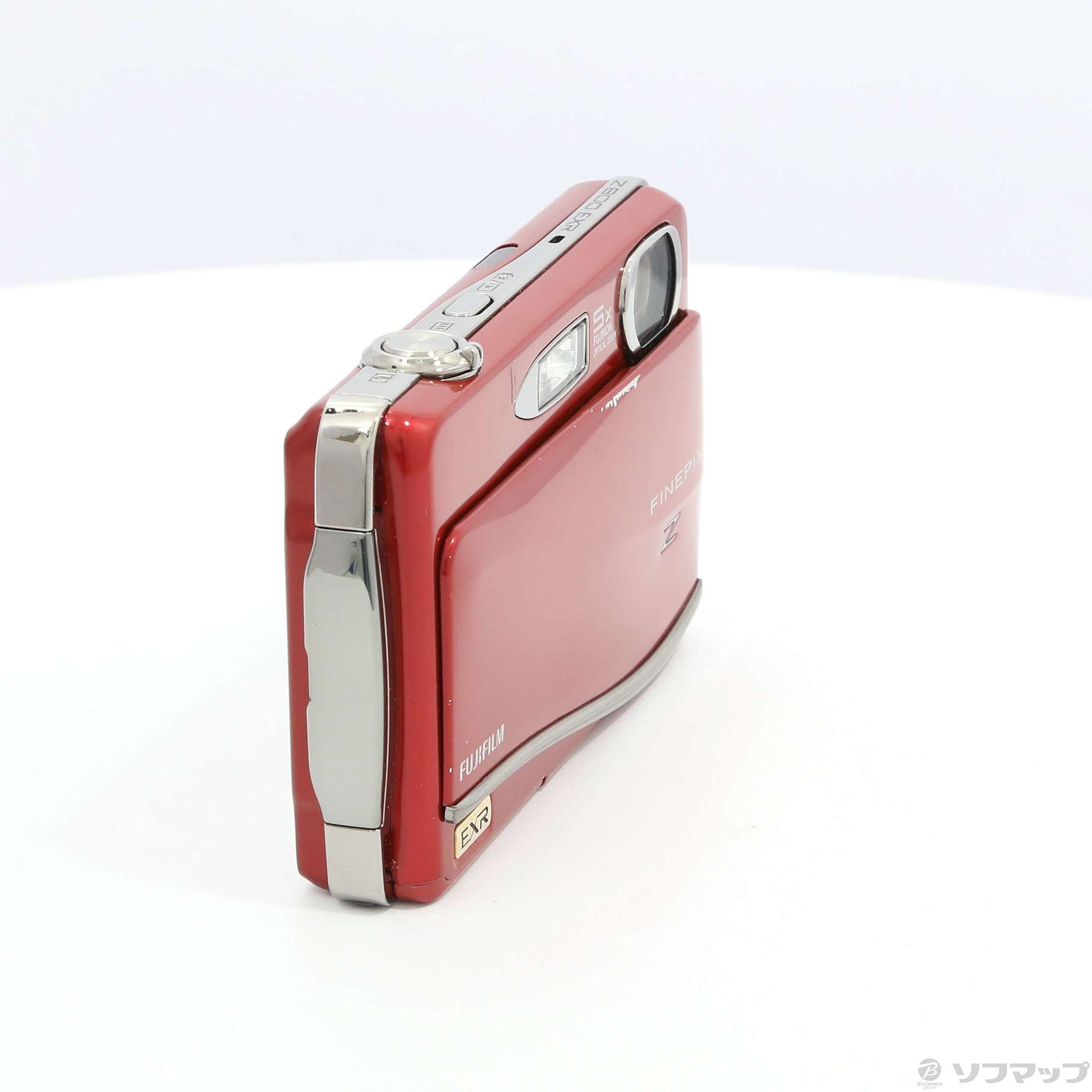 中古】FinePix Z800EXR R (1200万画素／5倍／SDHC／レッド／SDHC