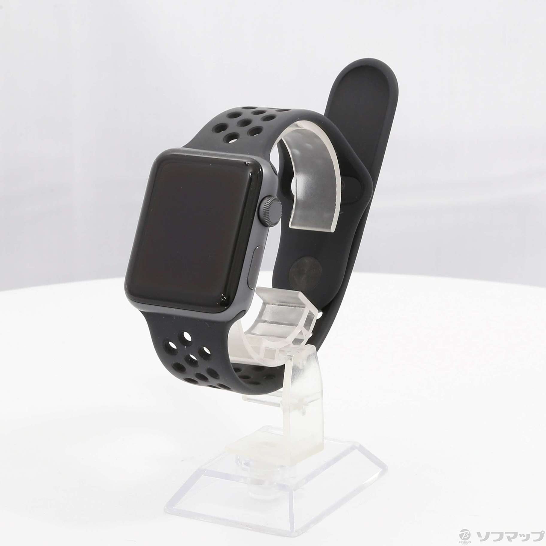 中古】Apple Watch Series 3 Nike+ GPS 42mm スペースグレイ