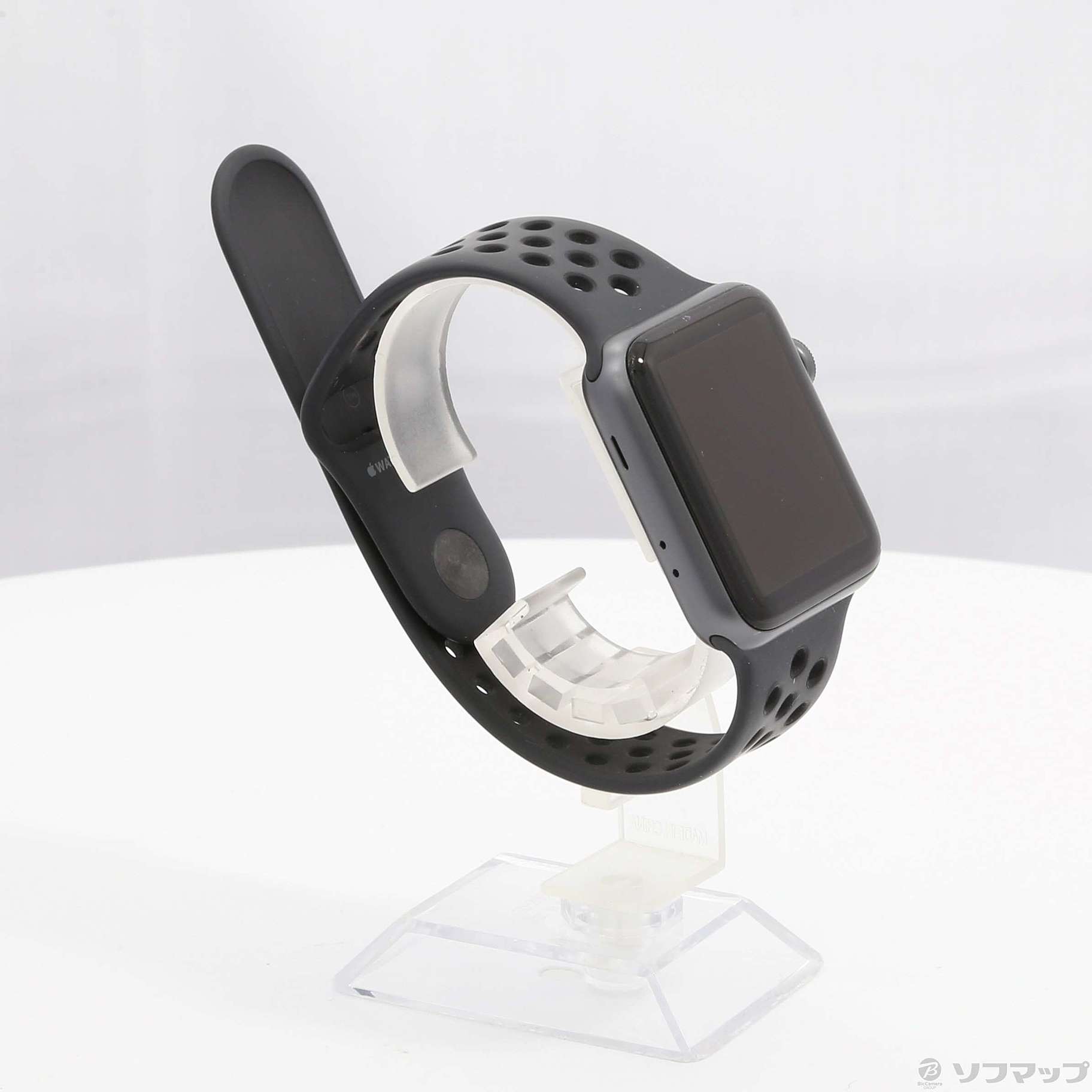 中古】Apple Watch Series 3 Nike+ GPS 42mm スペースグレイ