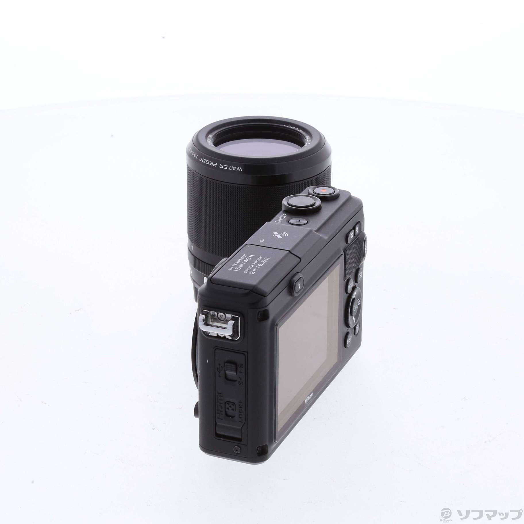 中古】Nikon 1 AW1 防水ズームレンズキット (1425万画素／ブラック