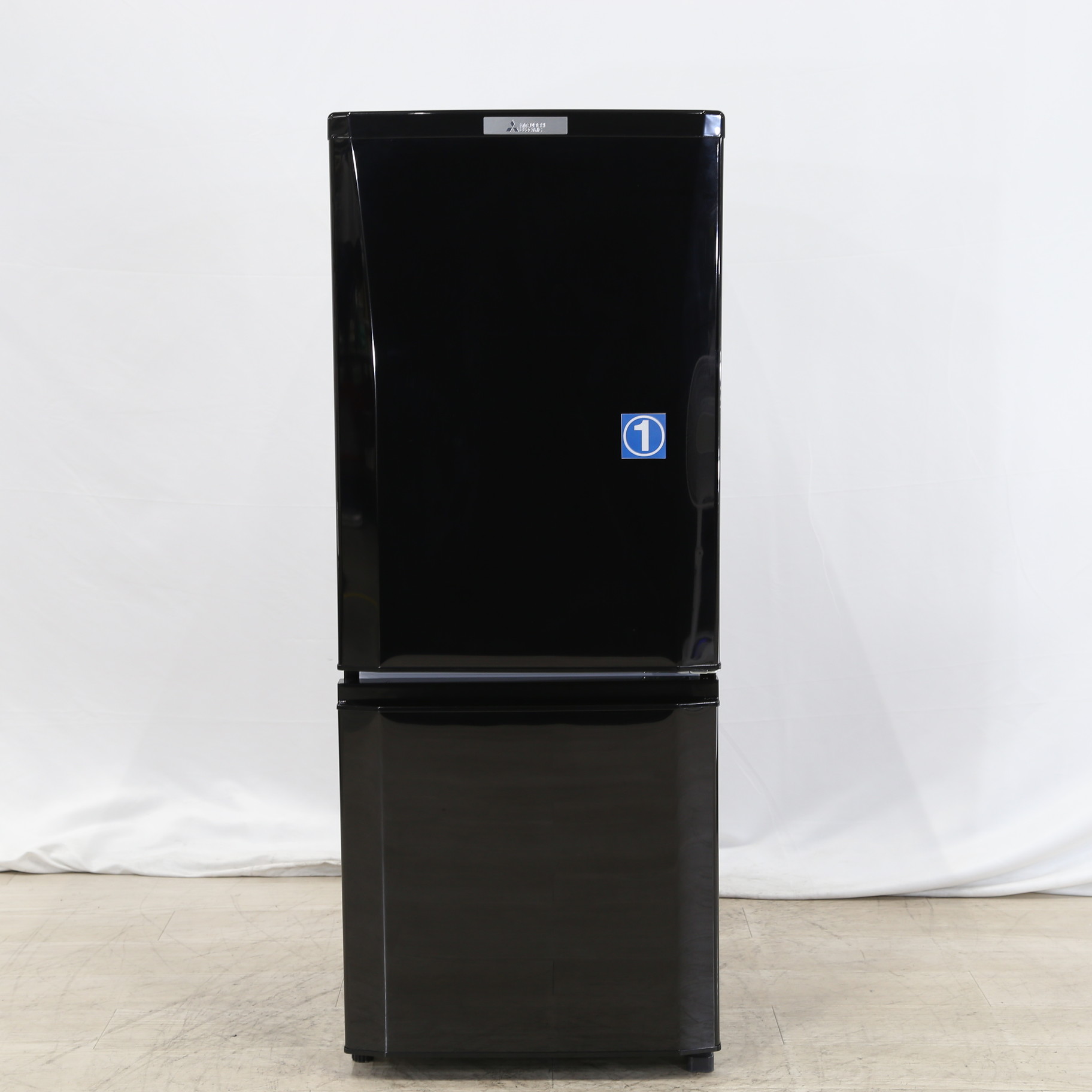 三菱 2ドア 146L 冷凍冷蔵庫 2020年製 MR-P15E-B1 - 生活家電