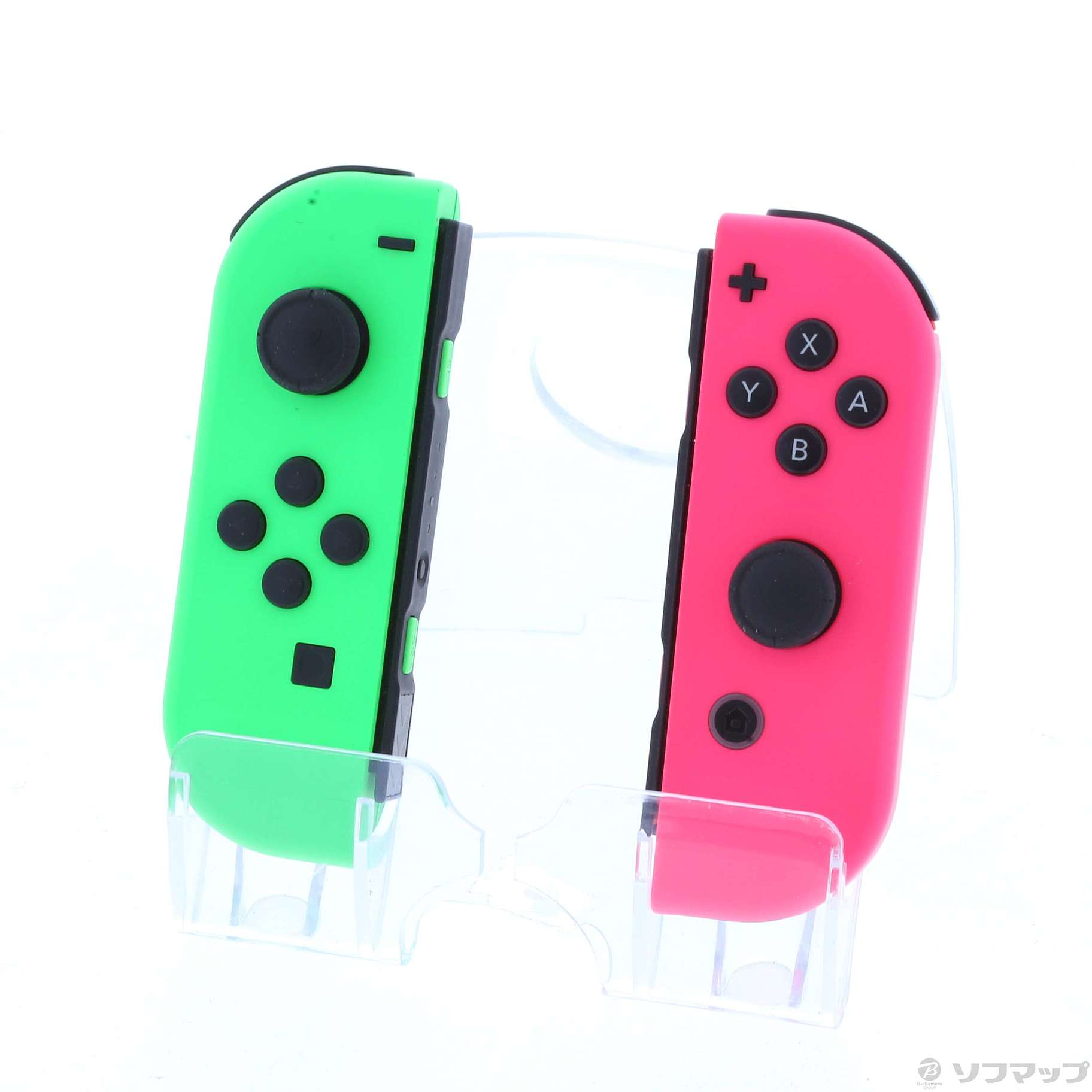 中古 Joy Con L ネオングリーン R ネオンピンク Switch リコレ ソフマップの中古通販サイト