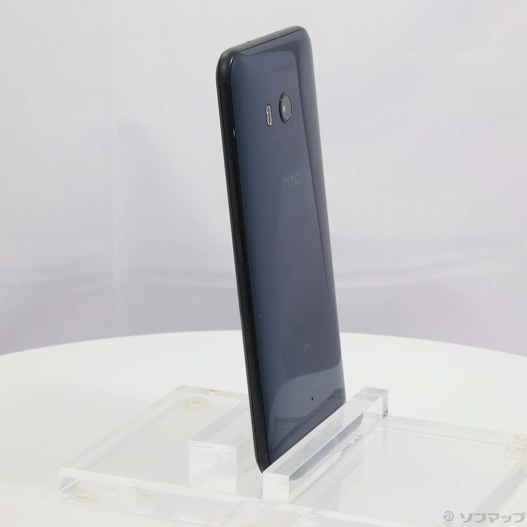 中古】HTC U11 64GB ブリリアントブラック HTV33 auロック解除SIM