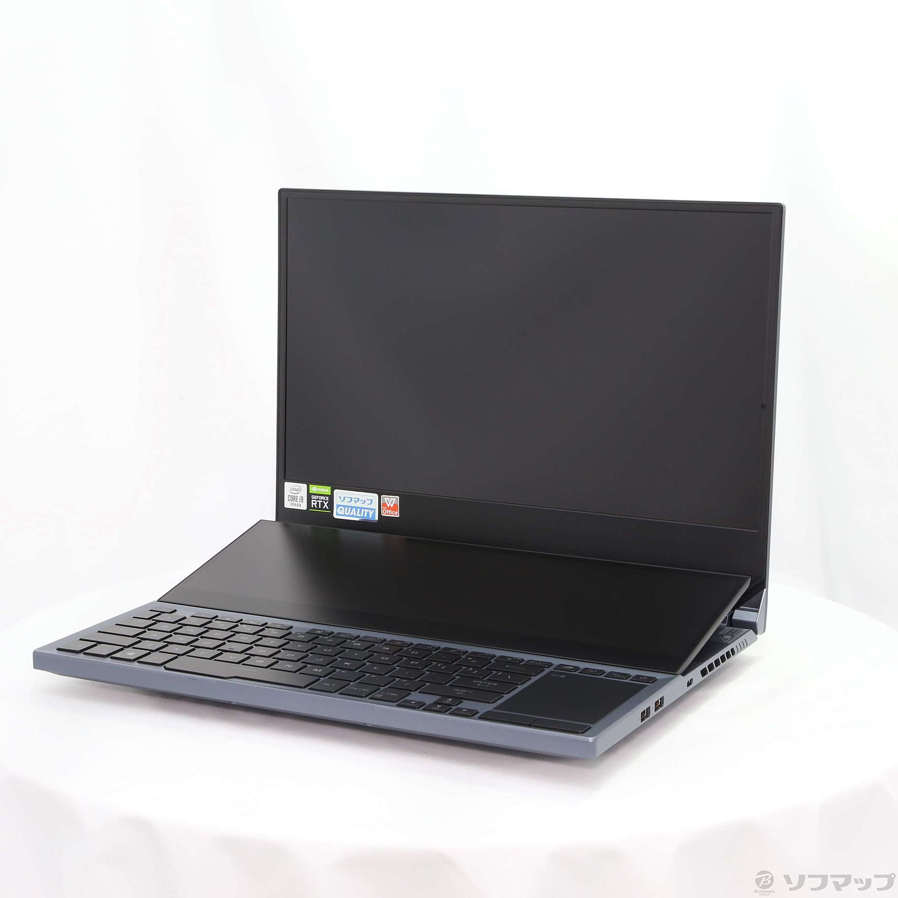 中古】ROG Zephyrus Duo 15 GX550LXS GX550LXS-I9R2080S グレー 