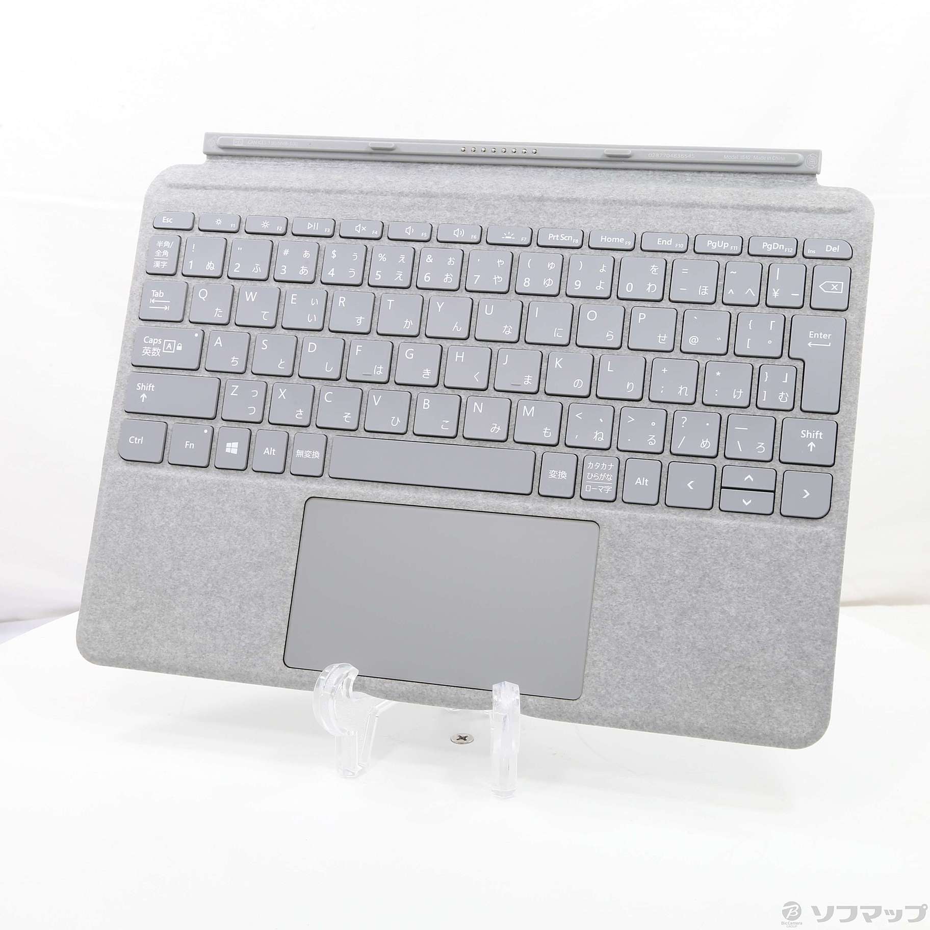 中古】Surface Go Type Cover KCS-00144 プラチナ [2133029190402