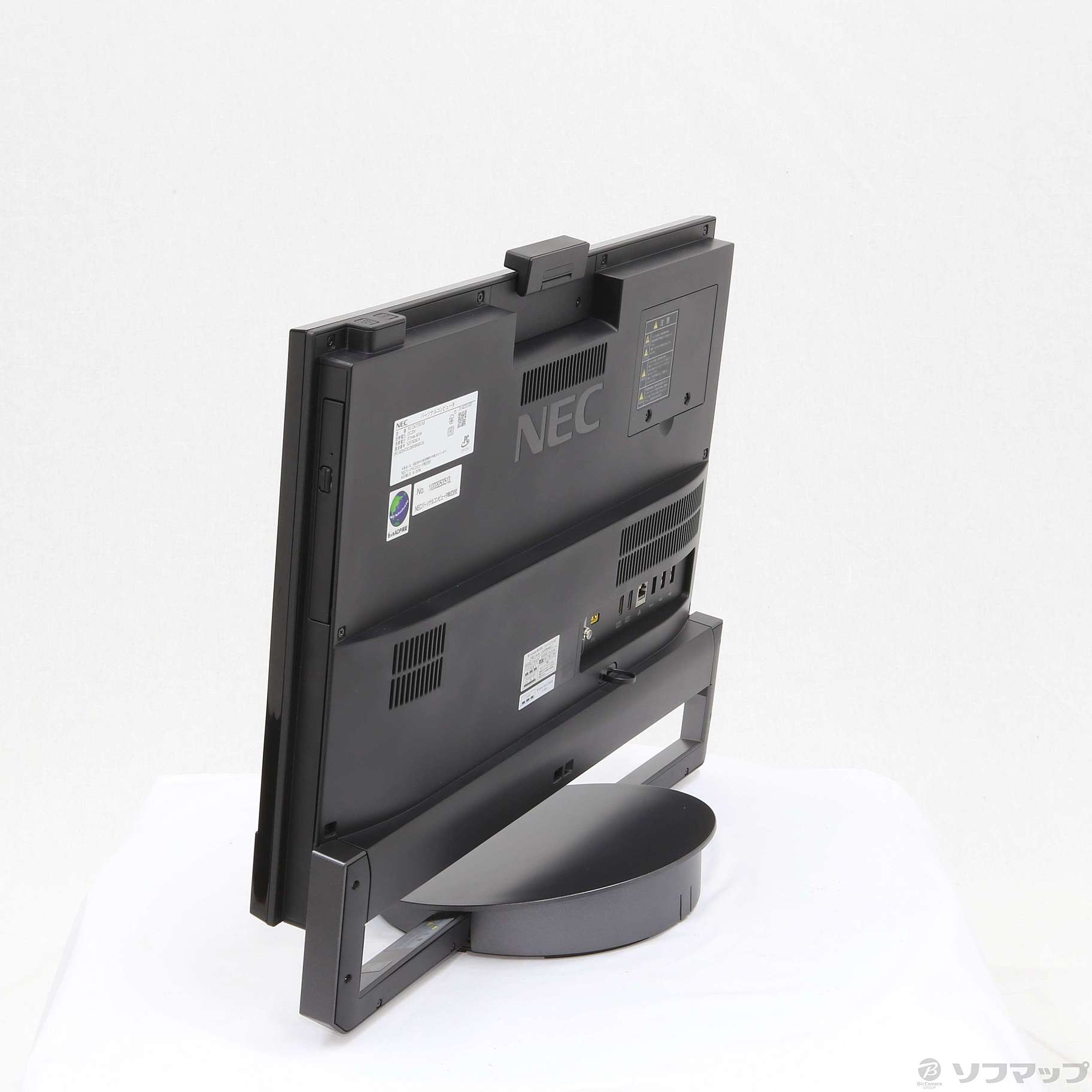 中古 Lavie Desk All In One Pc Da770cab ファインブラック Nec Refreshed Pc Windows 10 Office付 メーカー保証あり リコレ ソフマップの中古通販サイト