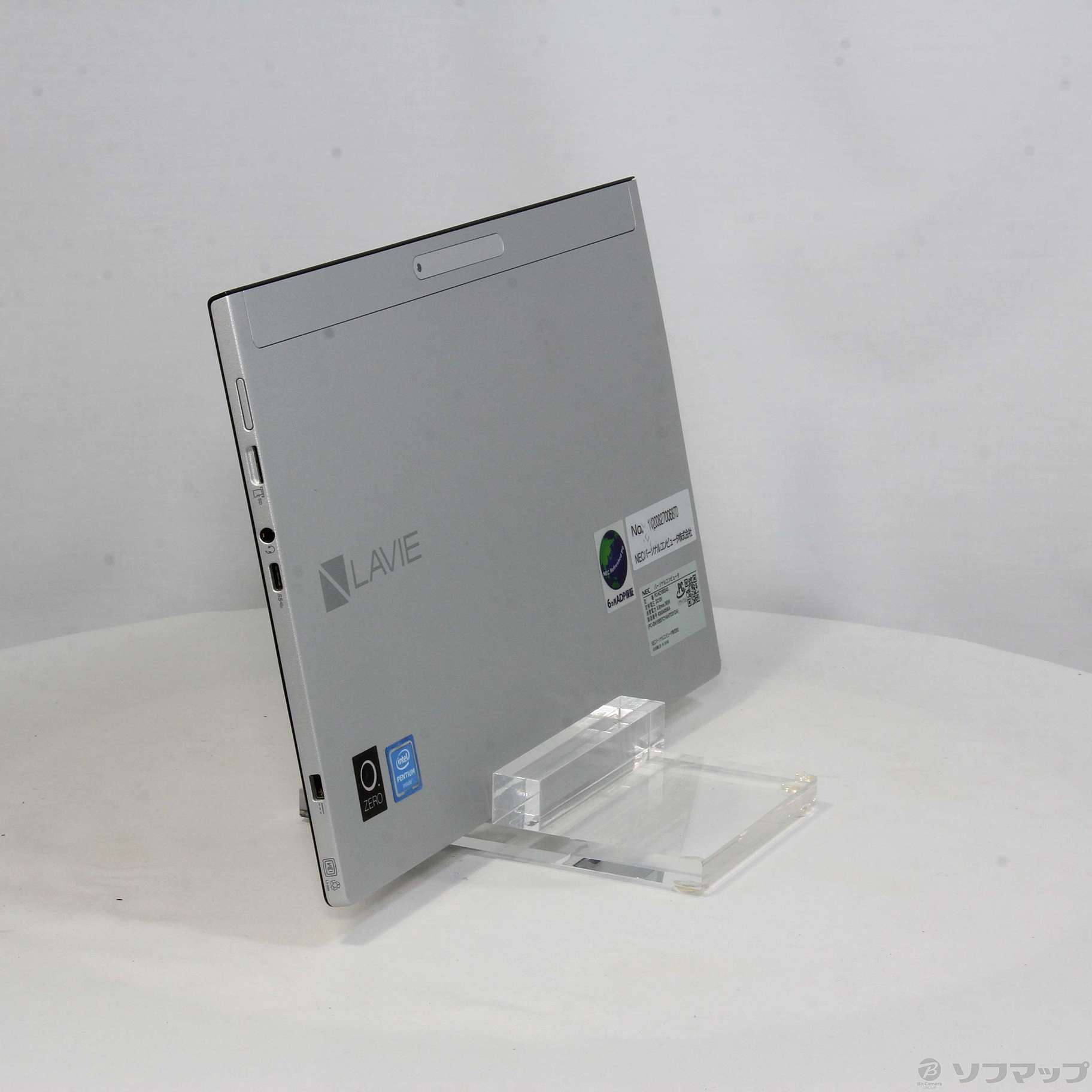 セール対象品 LaVie Hybrid ZERO PC-HZ100DAS ムーンシルバー 〔NEC Refreshed PC〕 〔Windows  10〕 ≪メーカー保証あり≫ ◇02/19(土)値下げ！