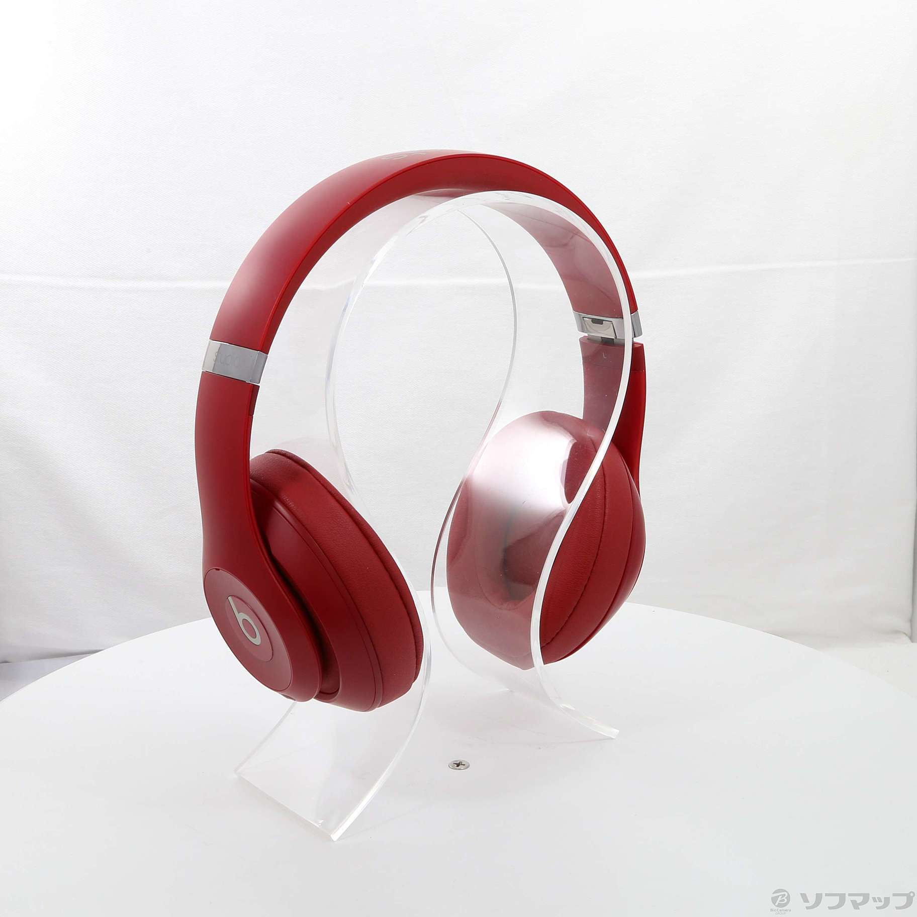 美品 Beats Studio3 Wireless MQD02PA A レッド - ヘッドホン