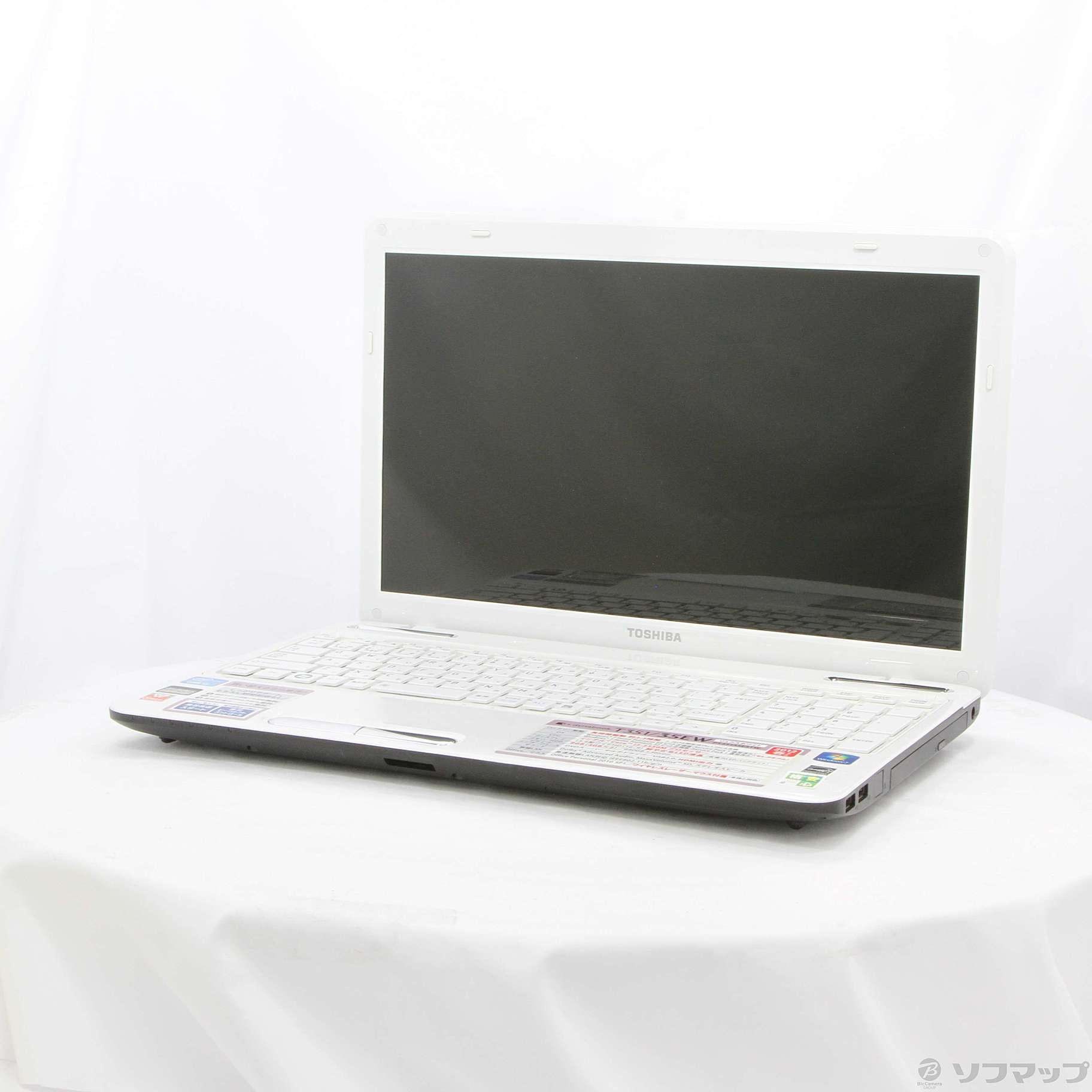 中古】格安安心パソコン dynabook T351／35EW PT35135ESTW リュクス 