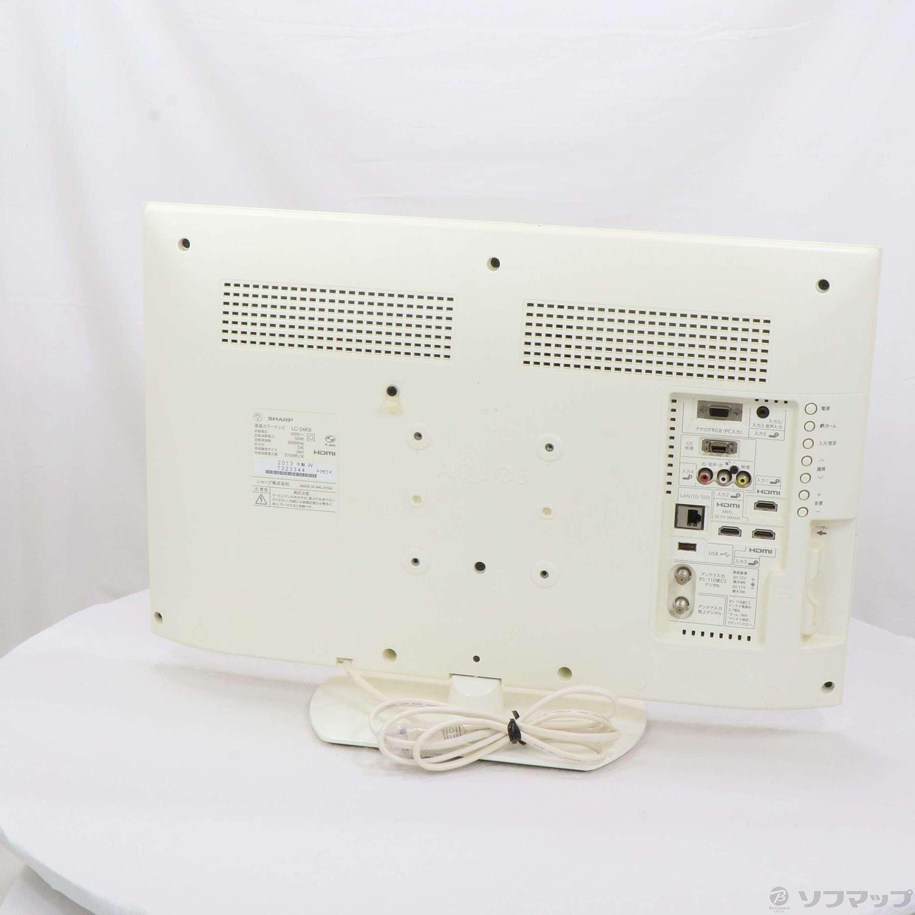 SHARP AQUOS 24型 LC-24K9 リサイクルショップ宮崎屋住吉店23.1.3ｋ 良品・動作◎】SHARP AQUOS 24インチ 液晶テレビ LC-24K9 - メルカリ