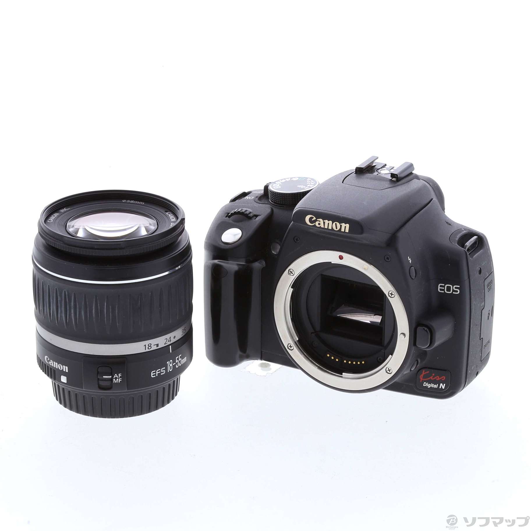 Canon EOS kiss Digital N レンズキットブラック-