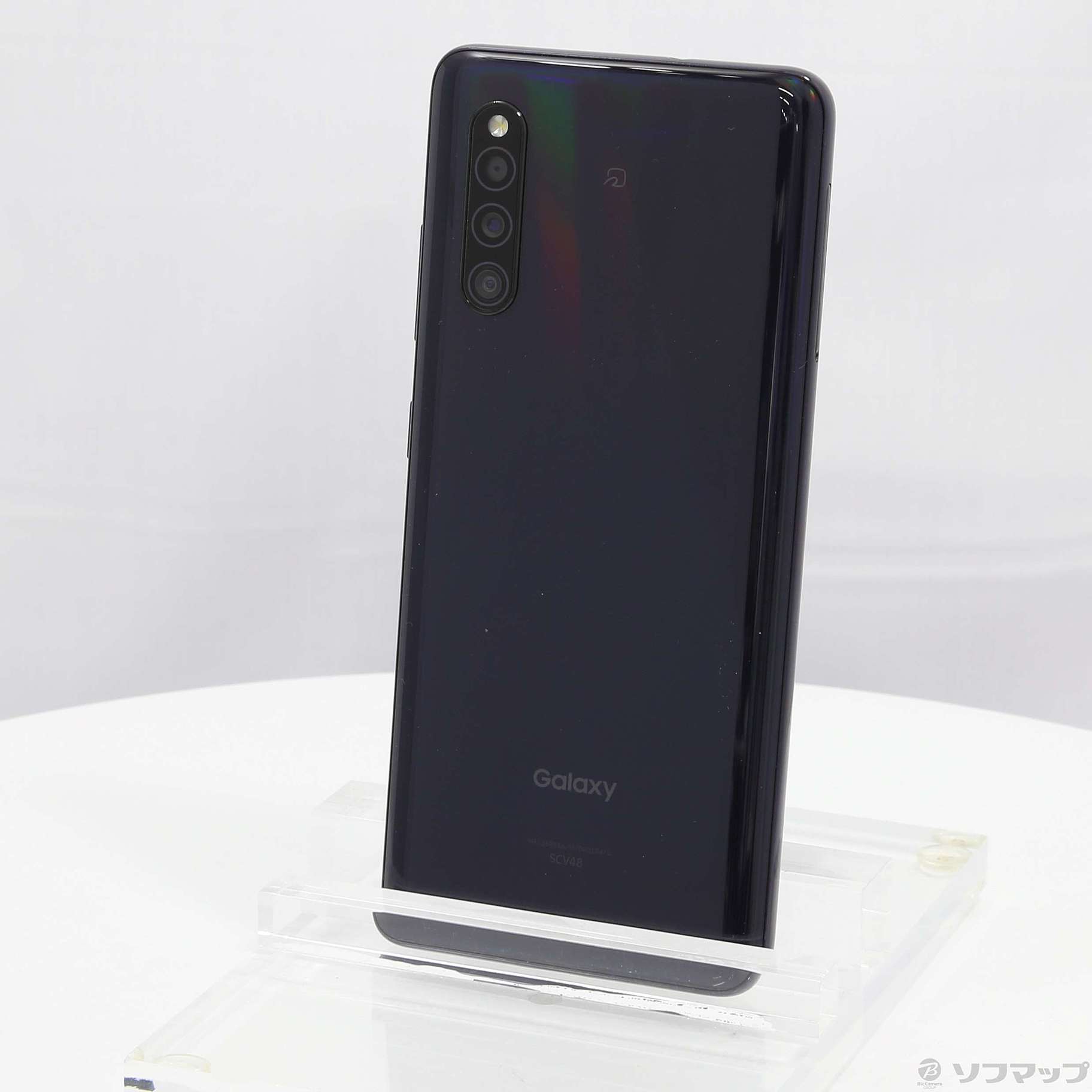 中古】GALAXY A41 64GB ブラック SCV48SKU UQ mobile [2133029241722