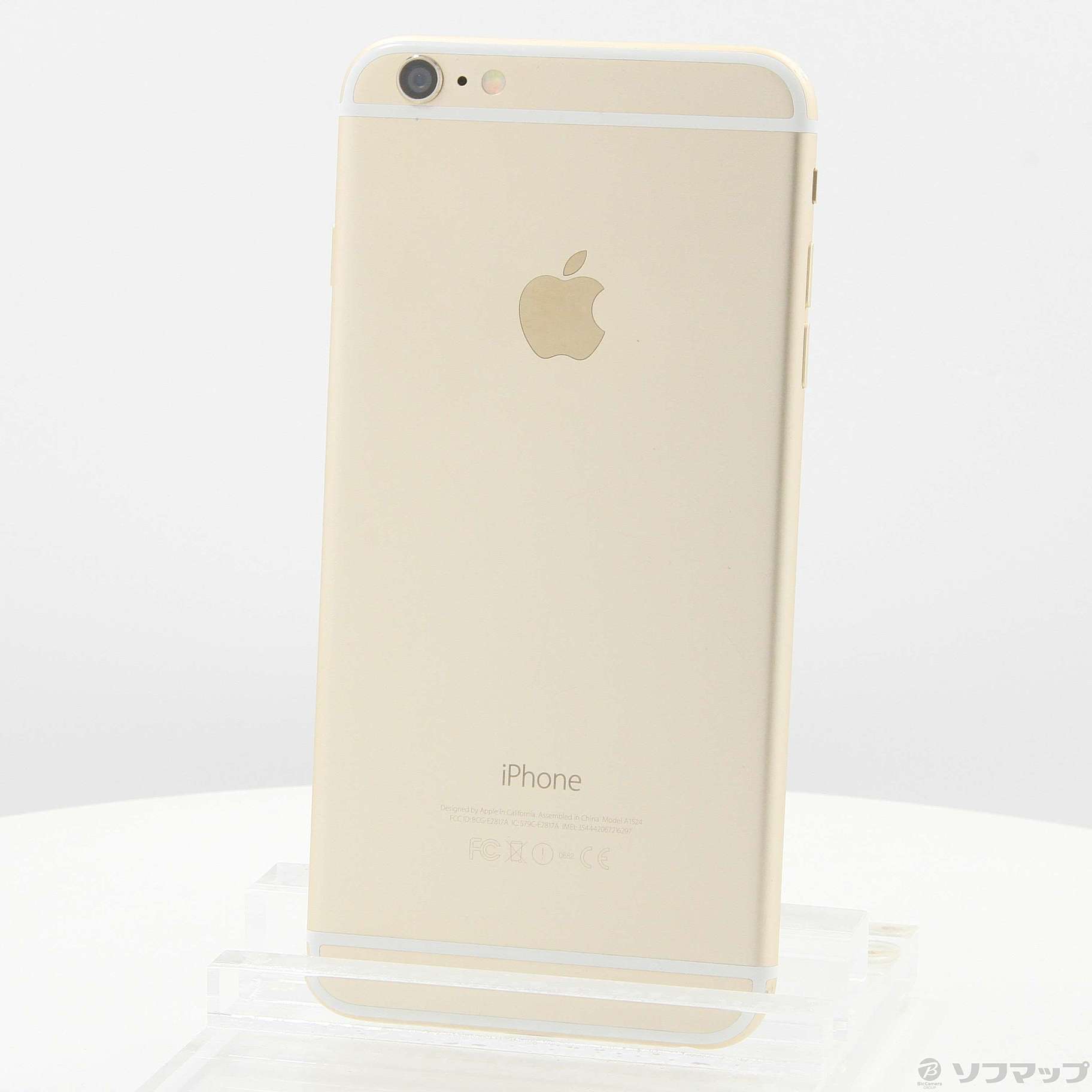 中古】iPhone6 Plus 64GB ゴールド MGAK2J／A SoftBank [2133029255026