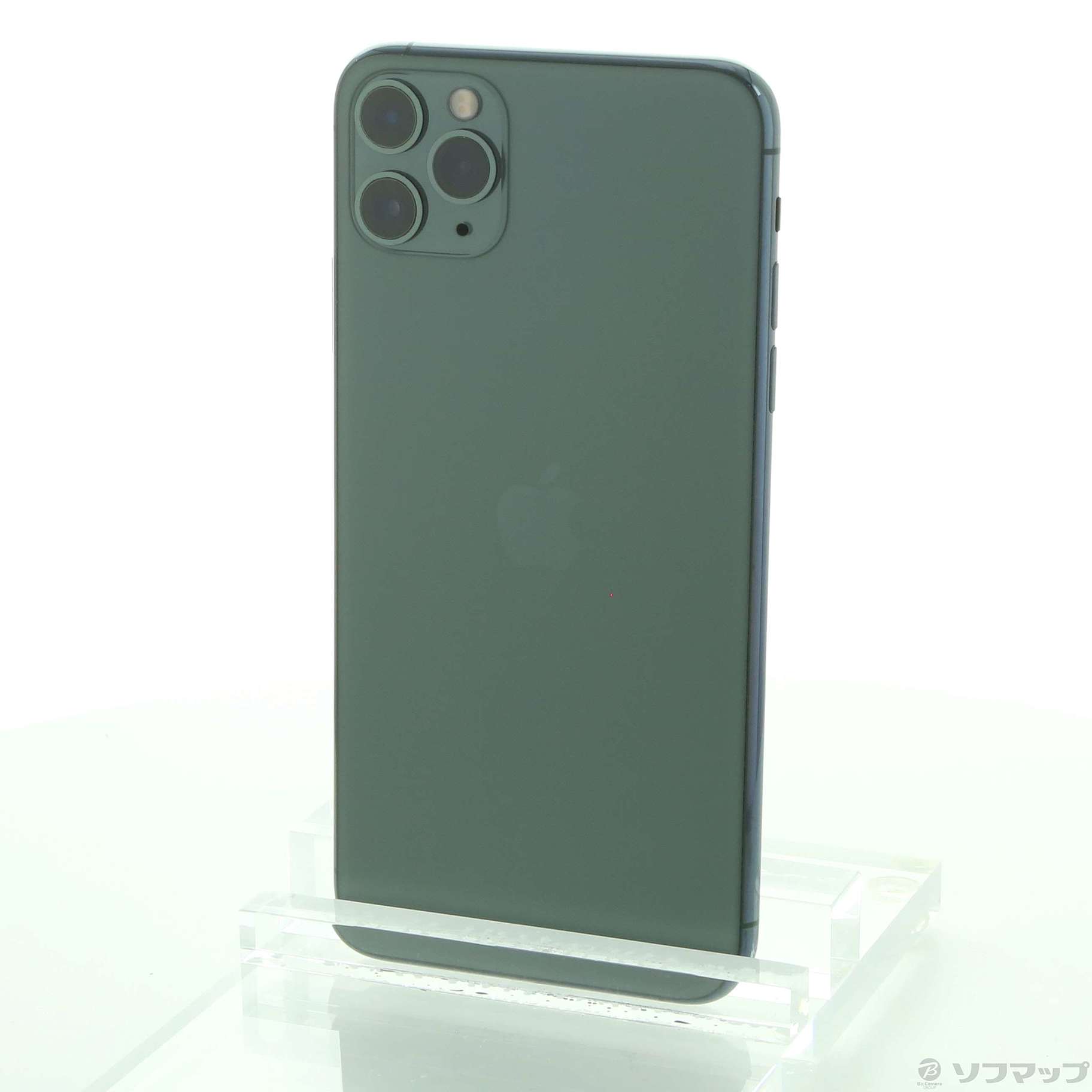 中古】〔展示品〕 iPhone11 Pro Max 64GB ミッドナイトグリーン 3F913J