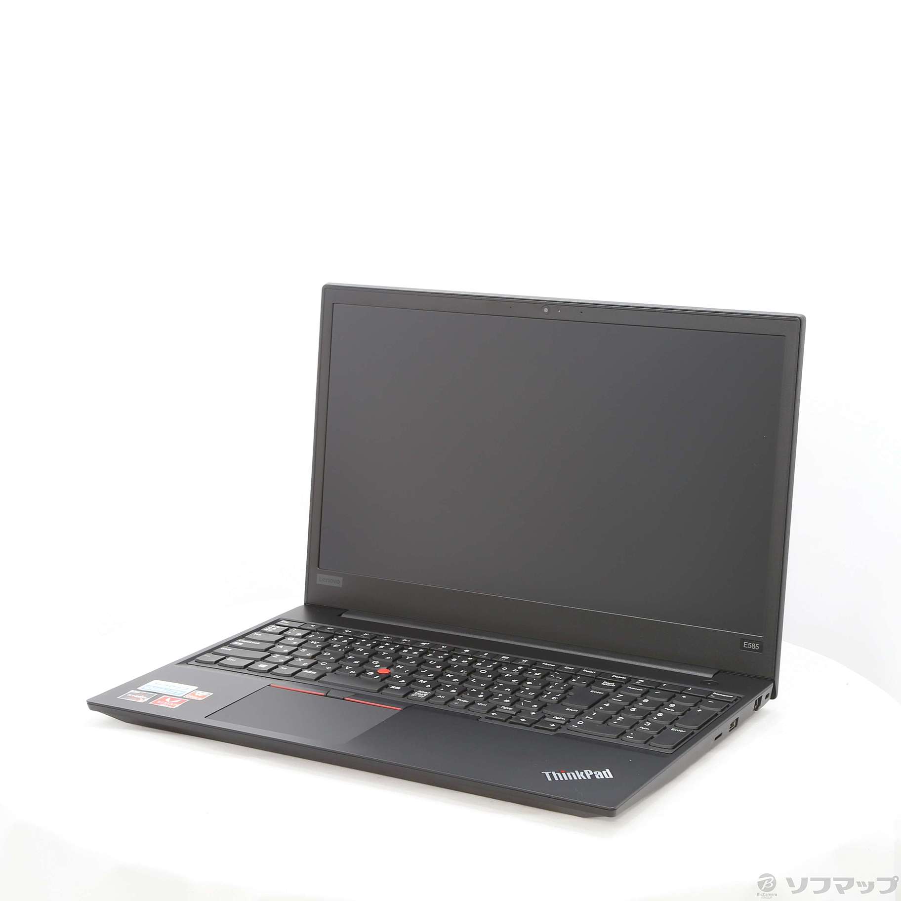 中古】ThinkPad E585 20KVA00BJP ブラック 〔Windows 10 