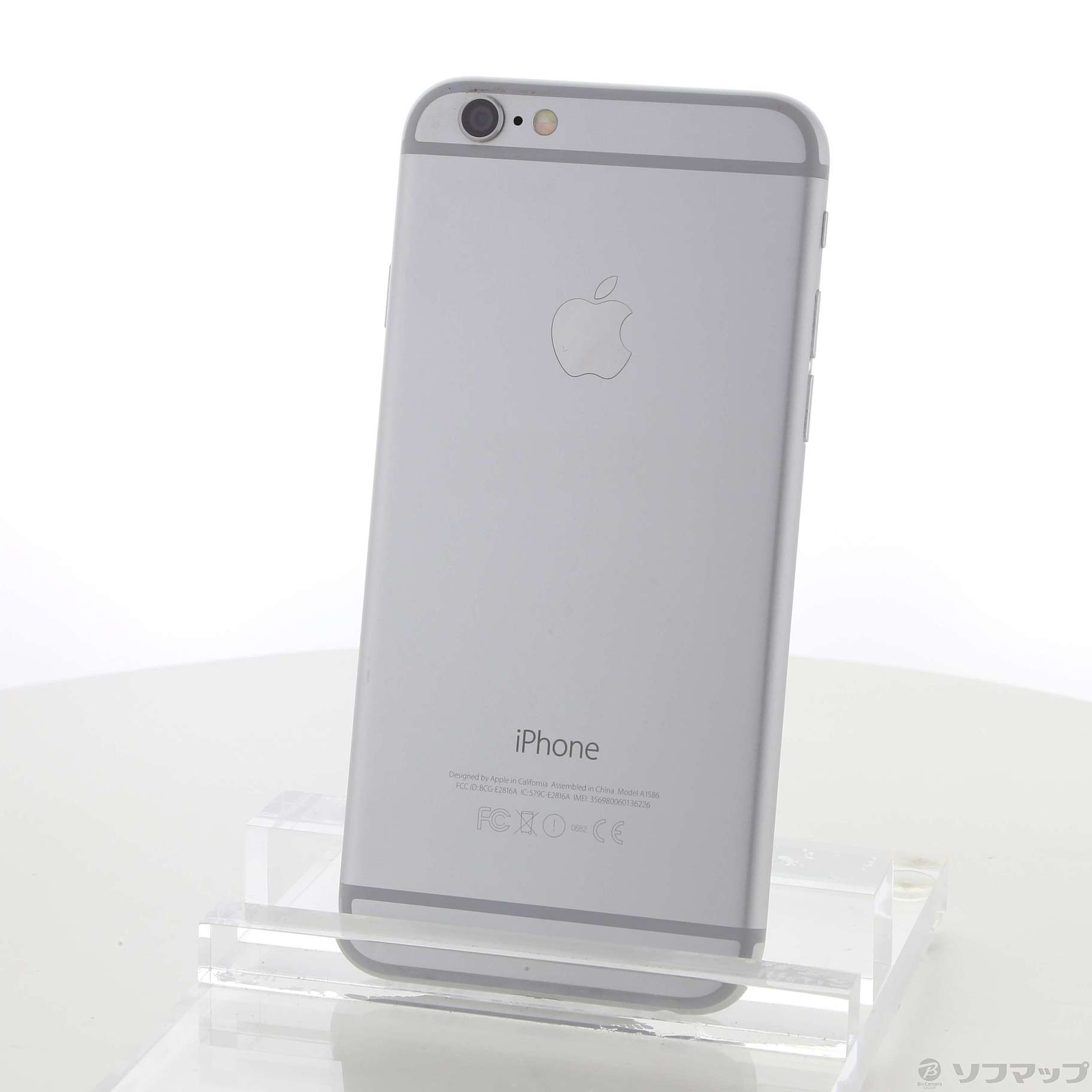 中古】iPhone6 64GB シルバー MG4H2J／A SoftBank ◇01/14(金)値下げ