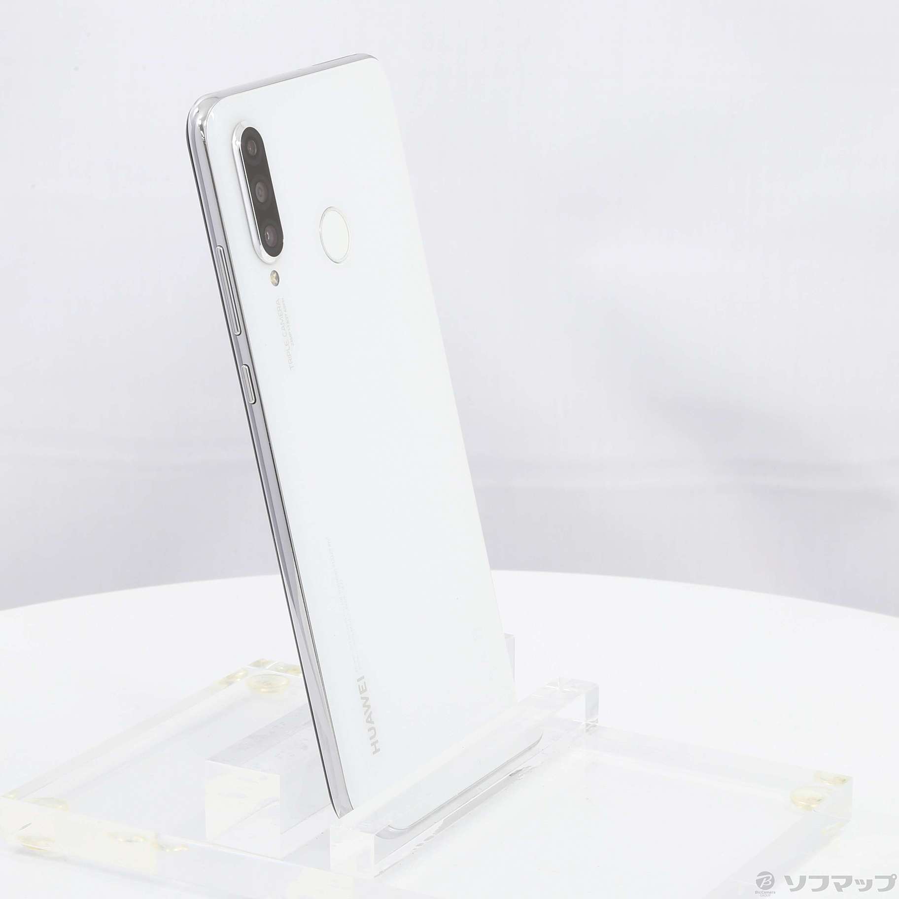 中古】HUAWEI P30 lite 64GB パールホワイト HWSEC3 Y!mobile