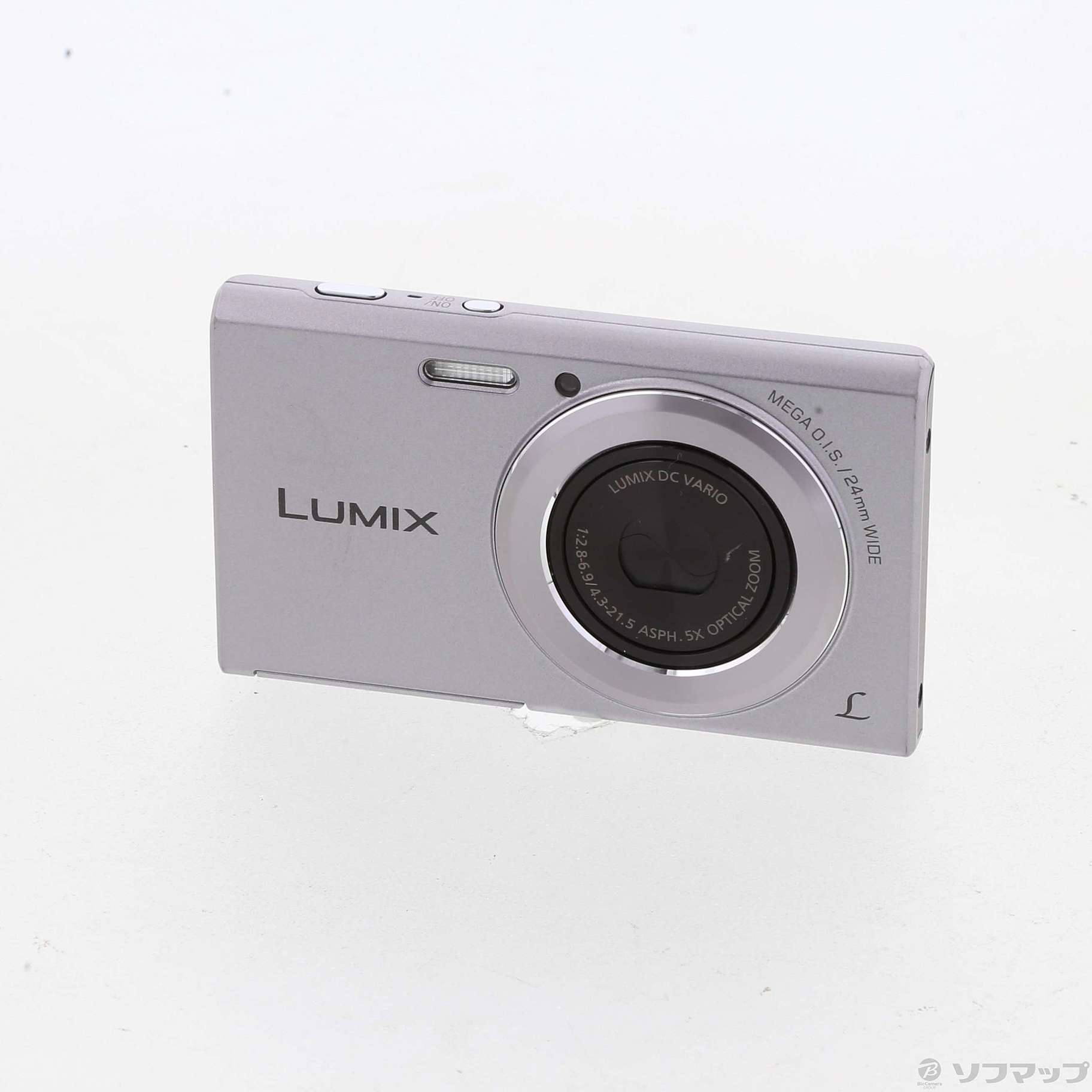 セール対象品 LUMIX DMC-FH10-S (1610万画素／5倍／microSDHC／シルバー)