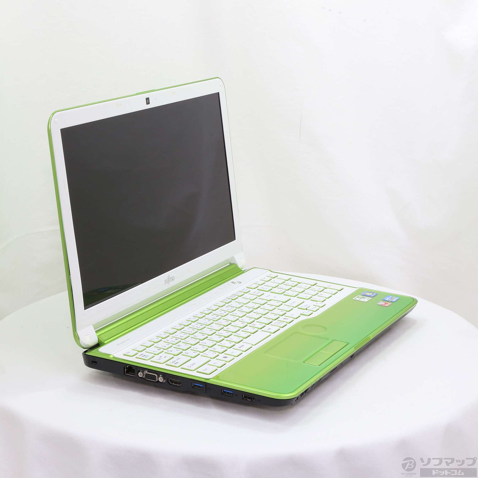 中古】格安安心パソコン LIFEBOOK AH54／G FMVA54GG ライムグリーン 〔Windows 10〕 [2133029316796] -  リコレ！|ビックカメラグループ ソフマップの中古通販サイト