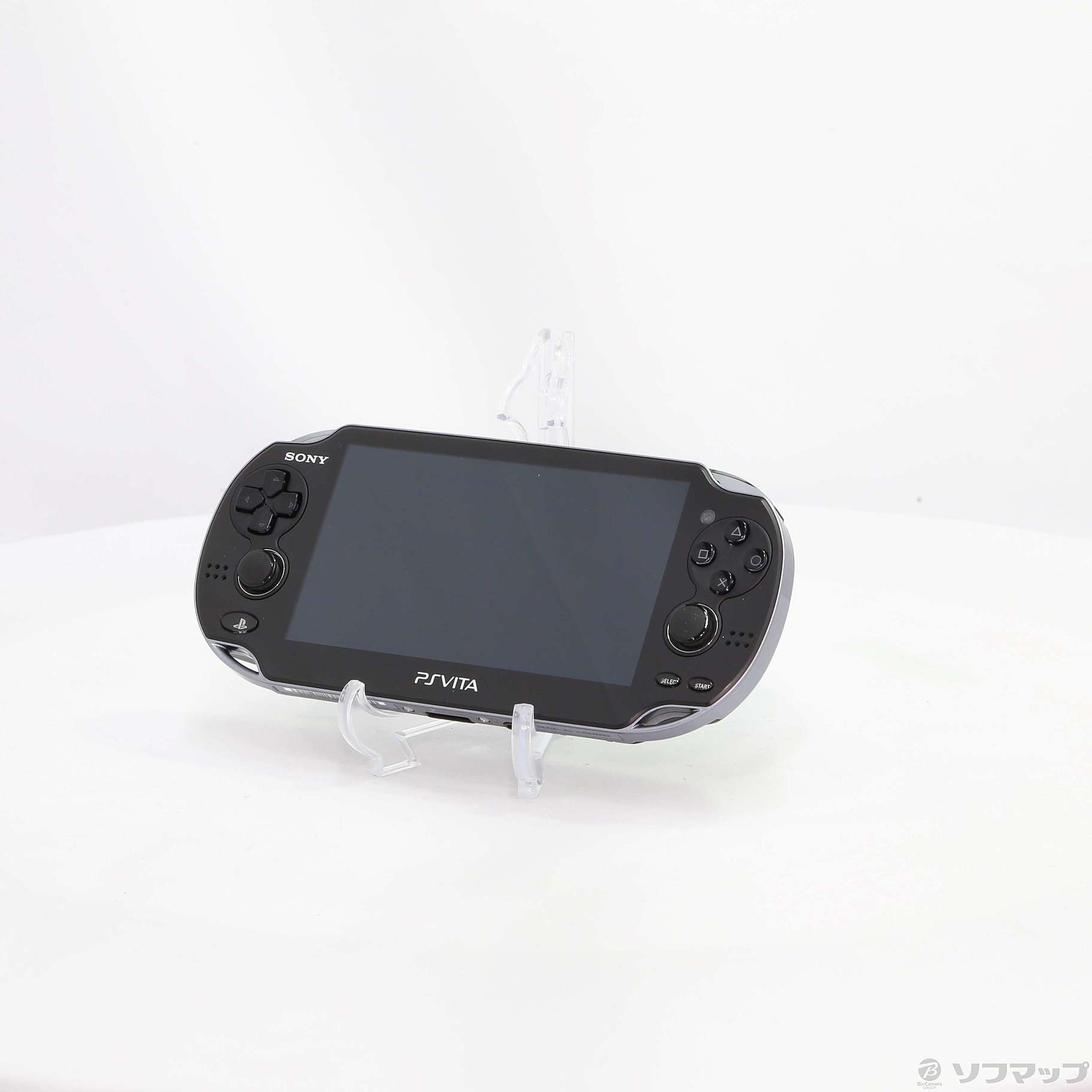 中古】PlayStation Vita Wi-Fiモデル クリスタルブラック PCH-1000 ...