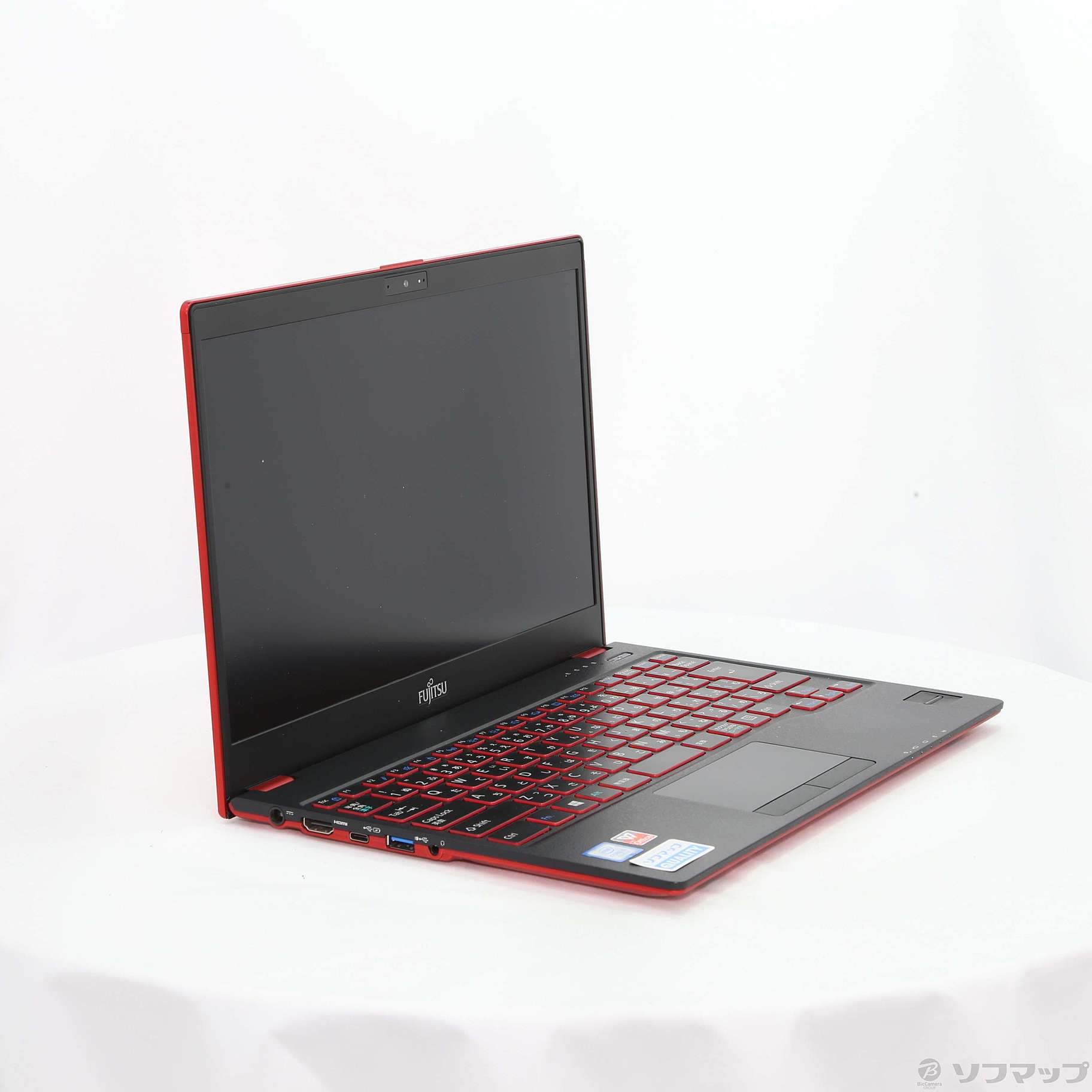 動作確認済　富士通LIFEBOOK UH75/H（FMVU75HR）サテンレッド 今までに発表した主な製品（13.3型ワイド ノートパソコン（PC