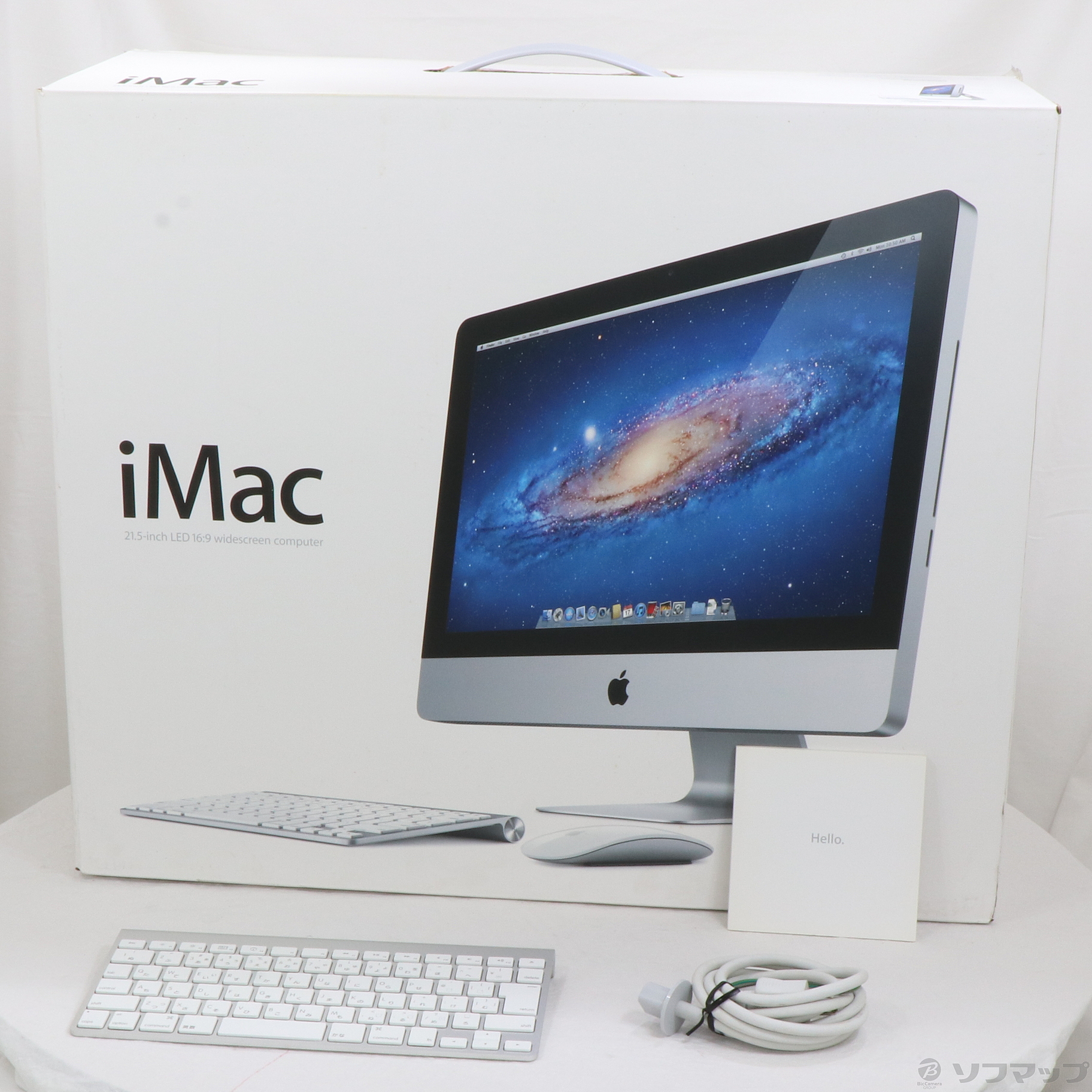 中古】iMac 21.5-inch Mid 2011 MC309J／A Core_i5 2.5GHz 4GB