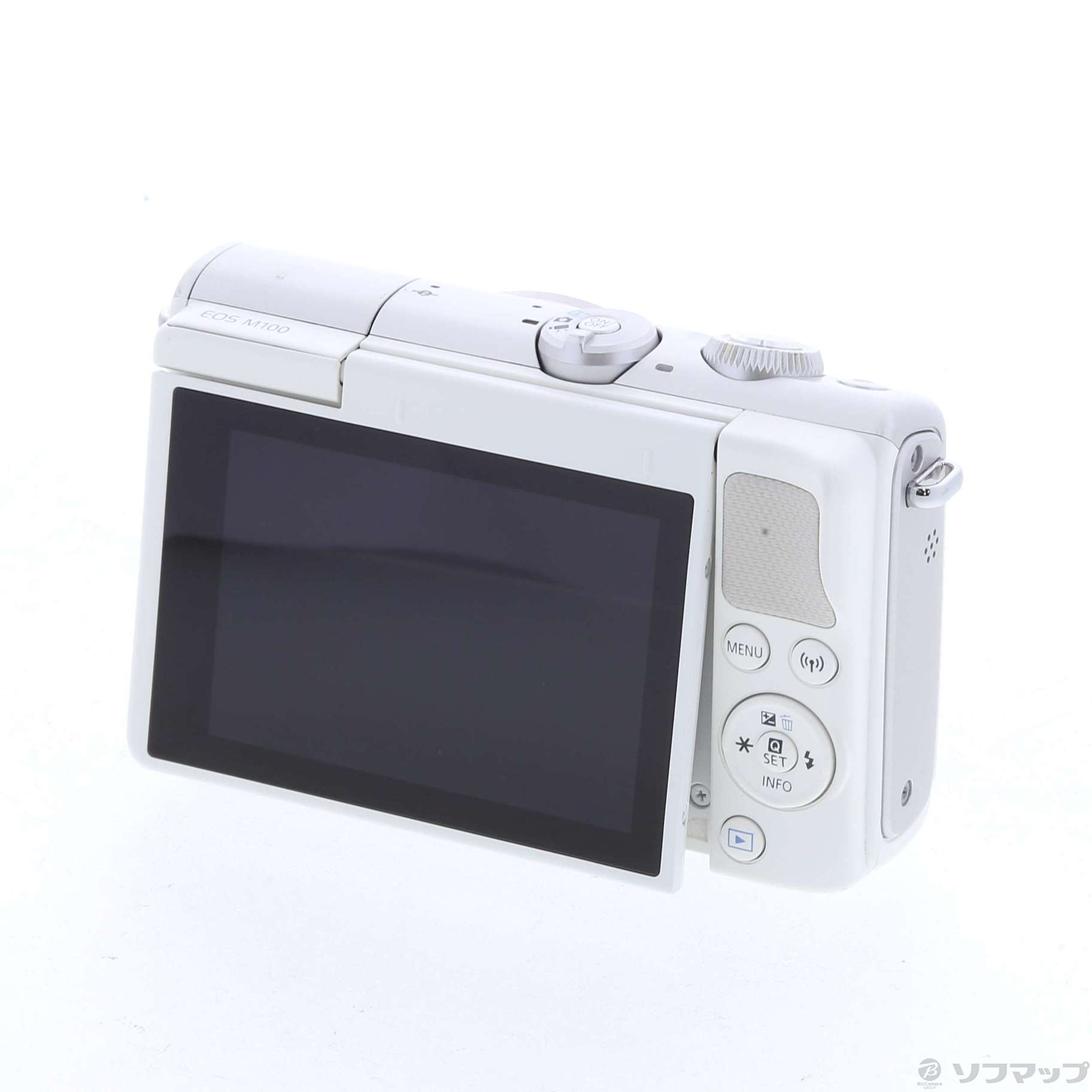 Canon ミラーレス一眼カメラ EOS M100 ホワイト EOS M キヤノン Canon ミラーレス一眼 M100 レンズキット
