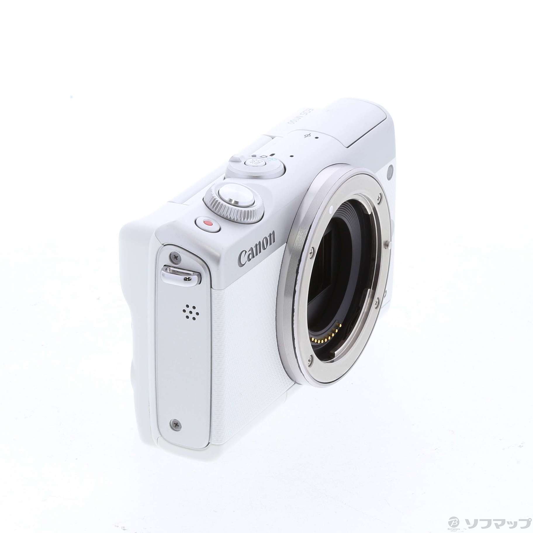 ミラーレス一眼カメラ EOS M100 ボディ ホワイト