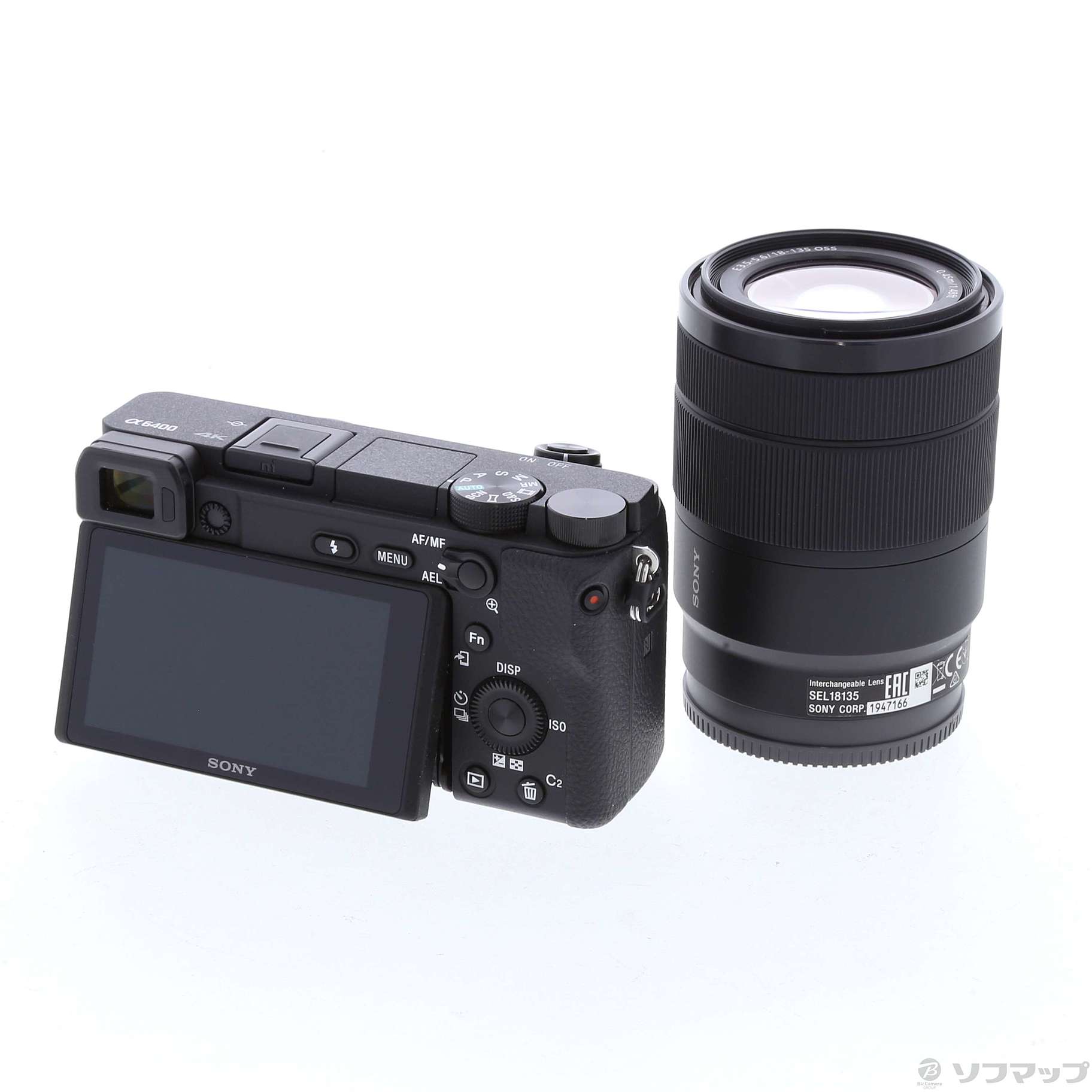 中古】α6400 ILCE-6400M 高倍率ズームレンズキット ブラック ◇12/04