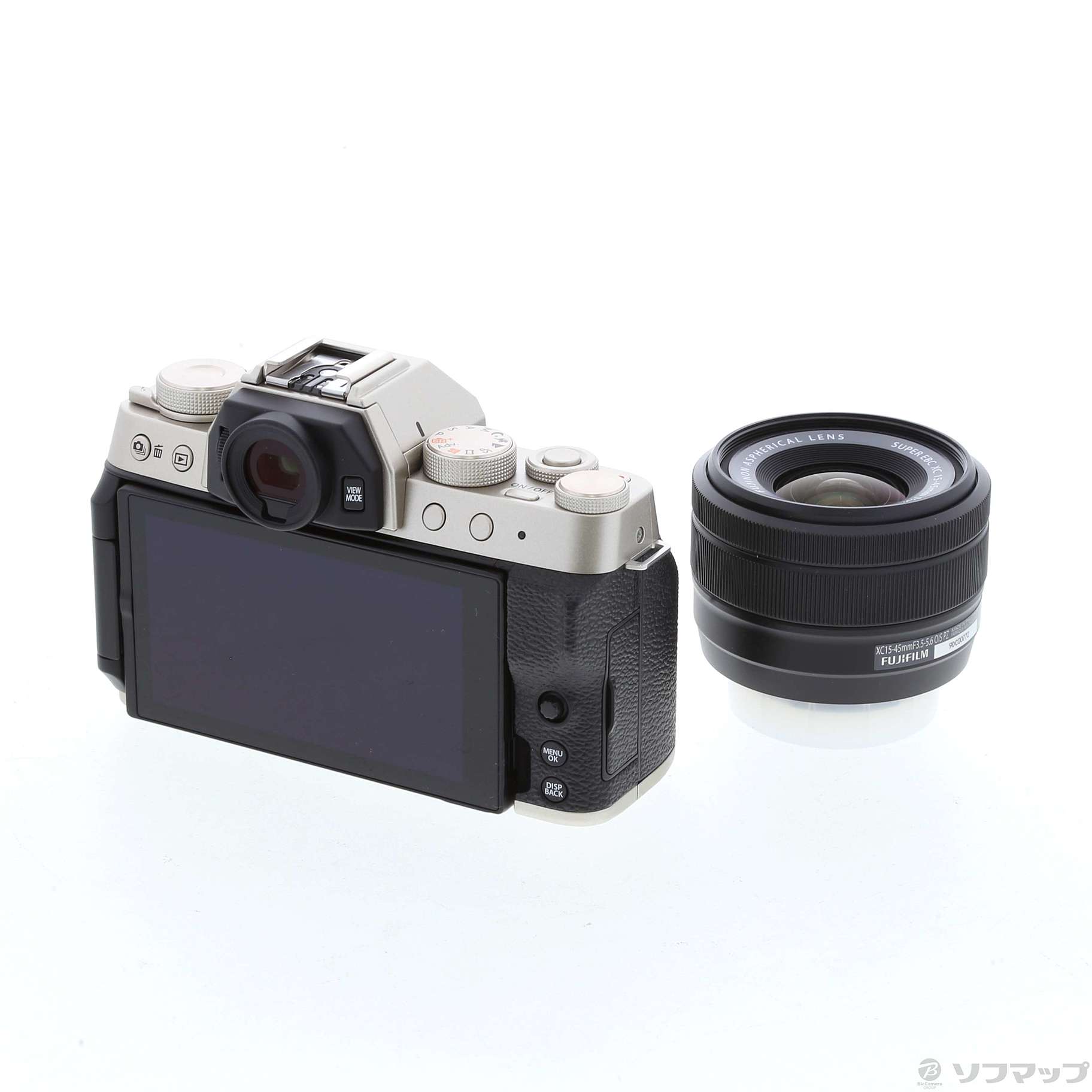 中古】FUJIFILM X-T200 X-T200LK-GI レンズキット シャンパンゴールド