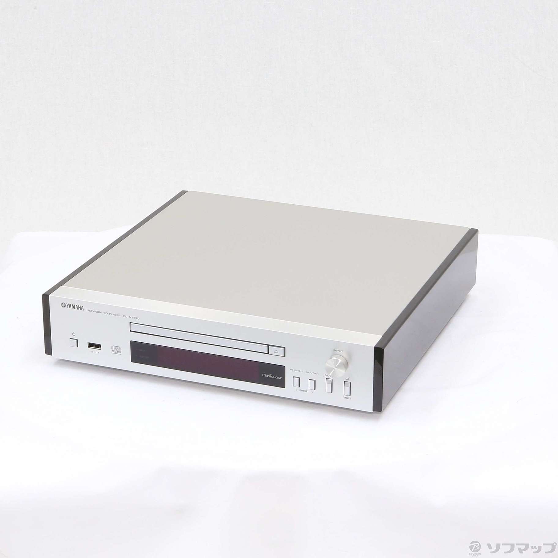 中古】〔展示品〕 CD-NT670 シルバー ネットワークCDプレーヤー