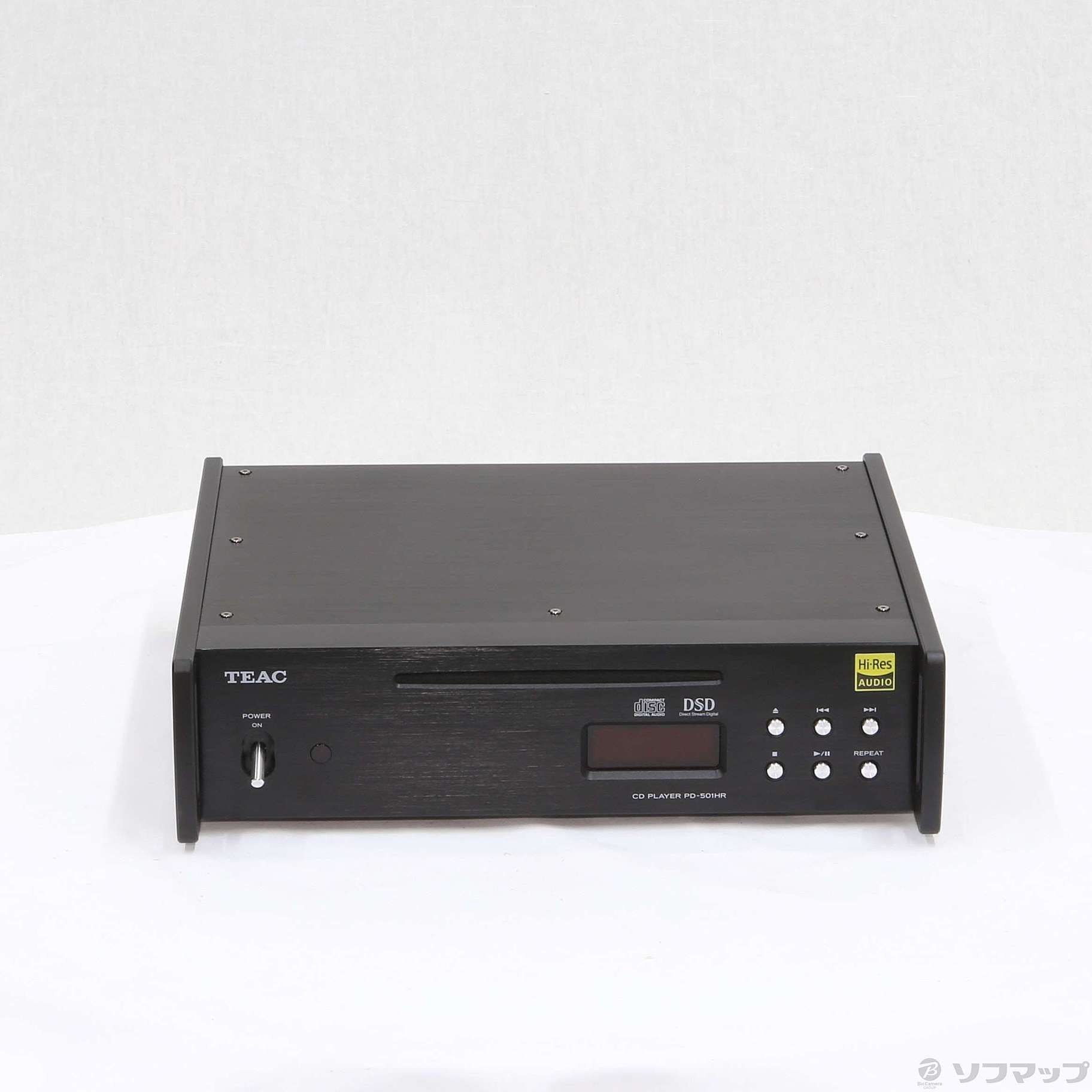 〔展示品〕 ハイレゾ対応CDプレーヤー PD-501HR ブラック PD-501HR-SE-B