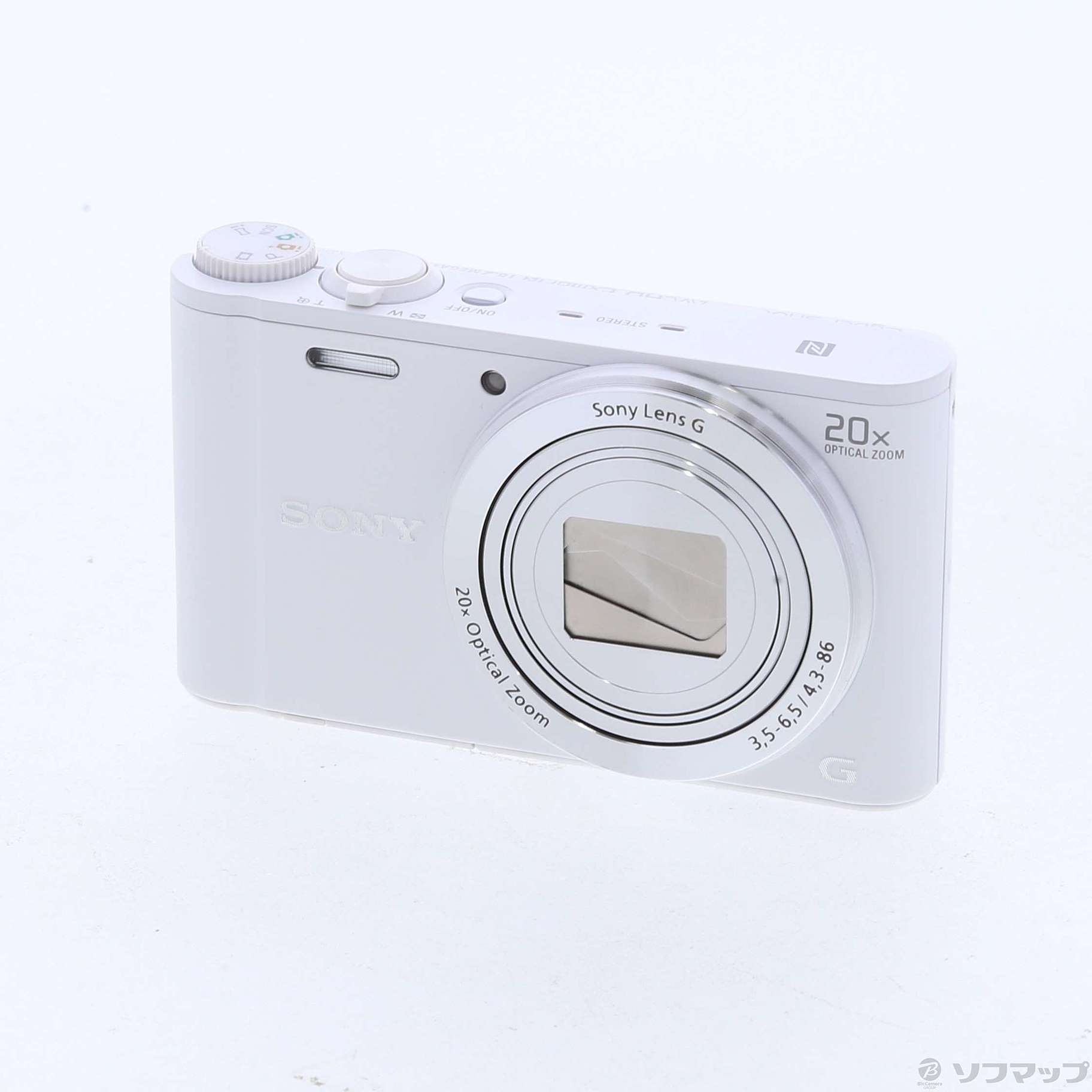 中古】DSC-WX350 (1820万画素／20倍／ホワイト) [2133029392127