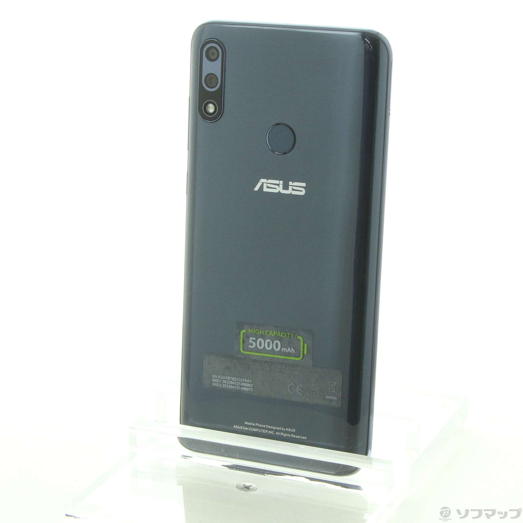 中古】ZenFone Max Pro M2 64GB ミッドナイトブルー ZB631KL-BL64S4 SIMフリー ◇04/29(木)値下げ！  [2133029392134] - リコレ！|ビックカメラグループ ソフマップの中古通販サイト