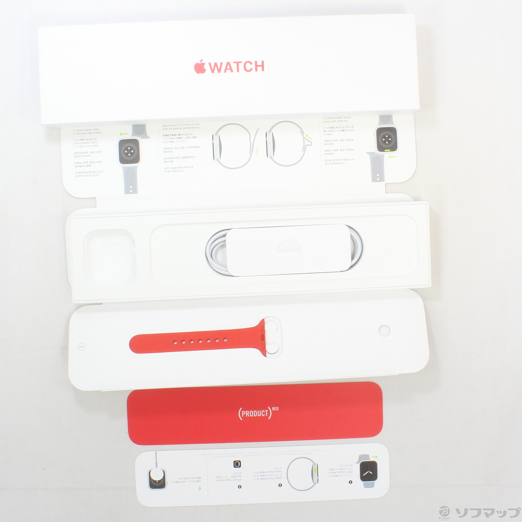 Apple Watch Series 6 GPS 40mm (PRODUCT)REDアルミニウムケース (PRODUCT)REDスポーツバンド  ◇12/12(土)値下げ！