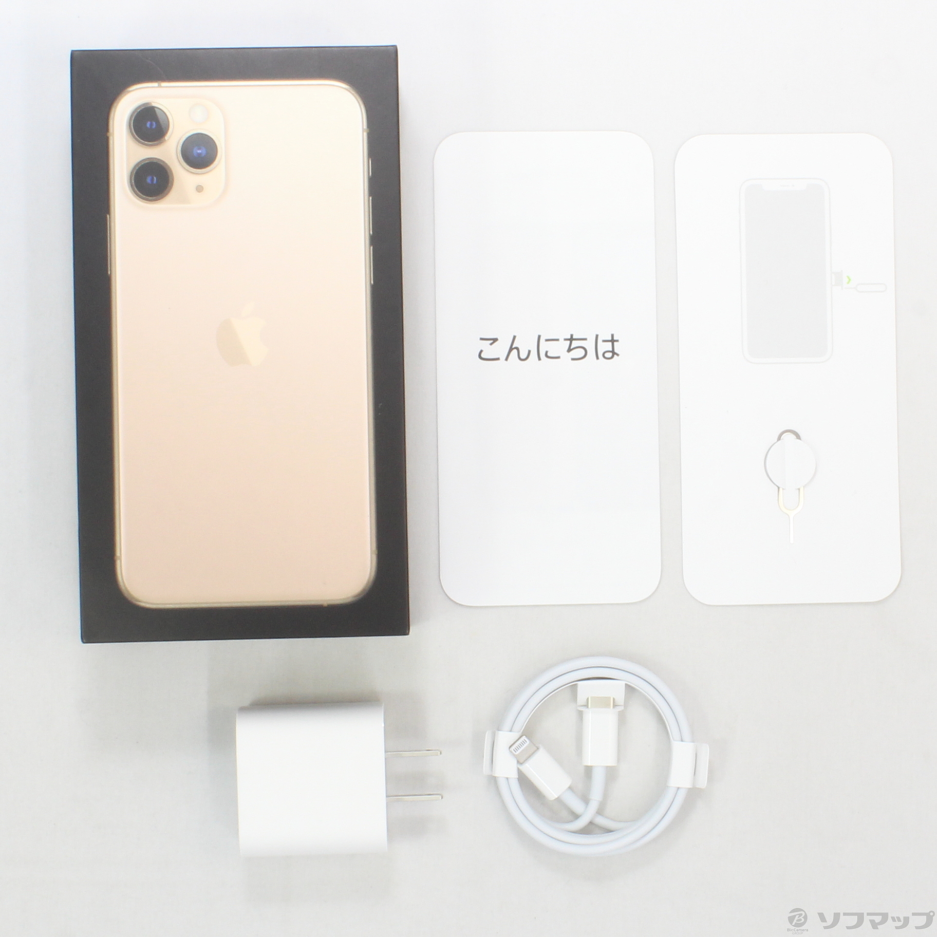 中古】〔展示品〕 iPhone11 Pro 64GB ゴールド 3F860J／A SIMフリー