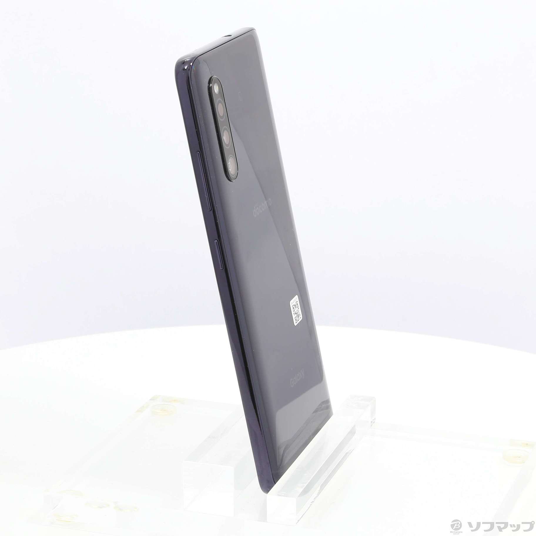 中古】GALAXY A41 64GB ブラック SC-41A docomoロック解除SIMフリー 