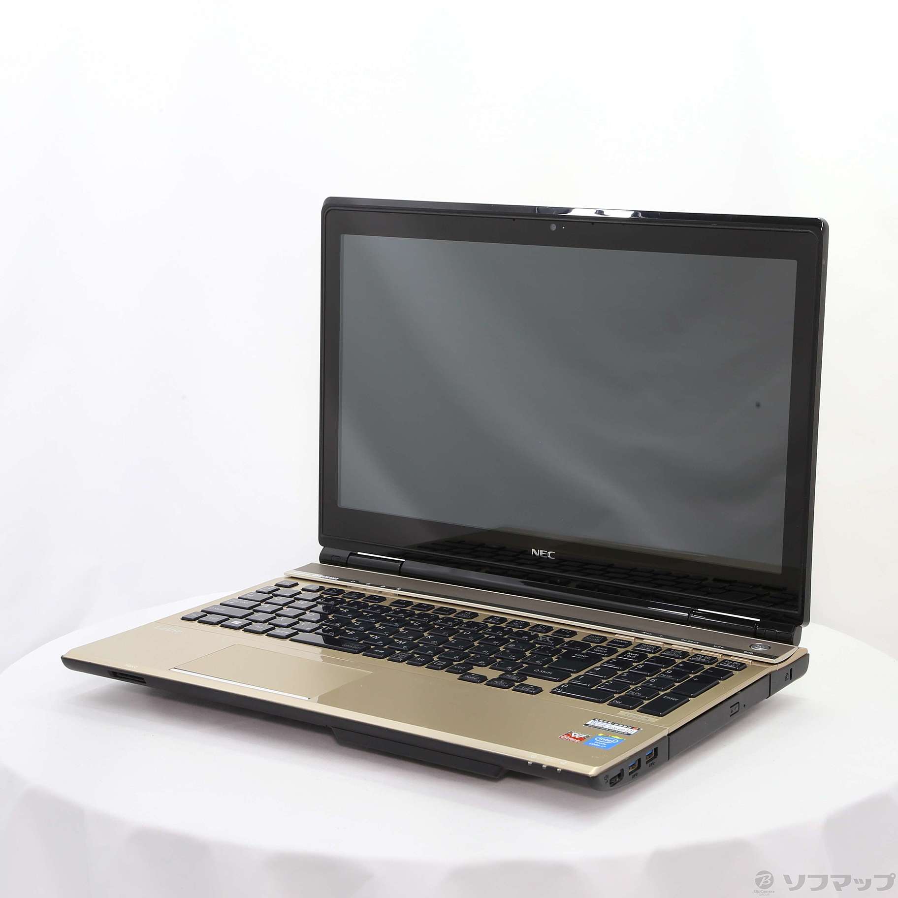 NEC.PC-LL750RSG.Windows10。 中古】LaVie L PC-LL750RSG クリスタルゴールド 〔Windows 10