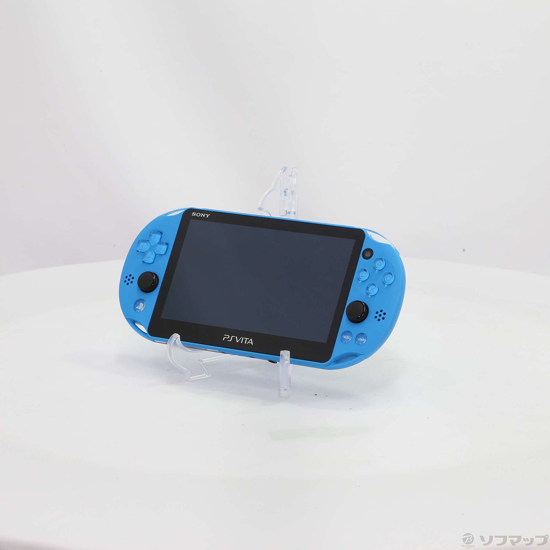 中古】PlayStation Vita WI-FIモデル アクアブルー PCH-2000ZA