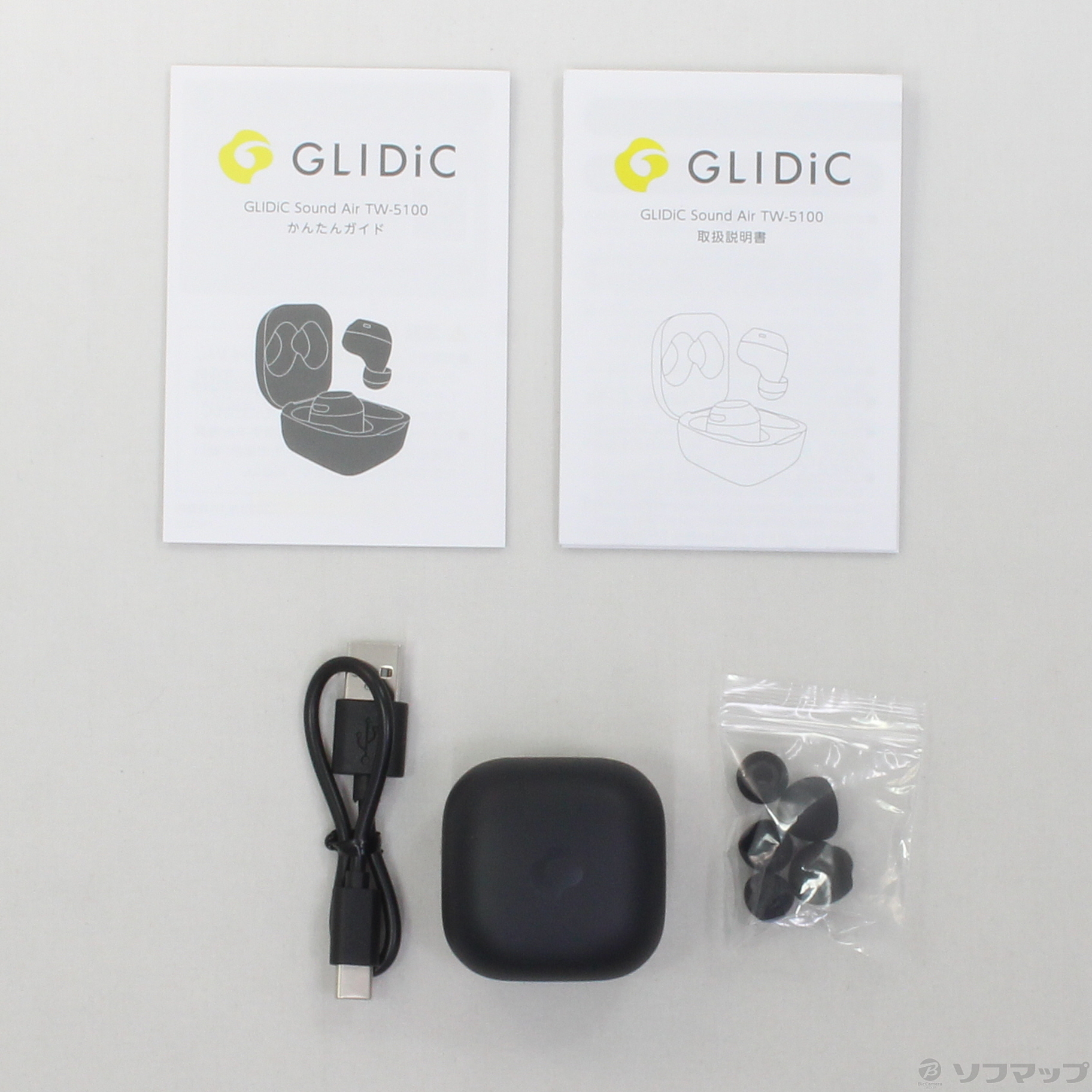 GLIDiC Sound Air TW-5100 つかめる ブラック