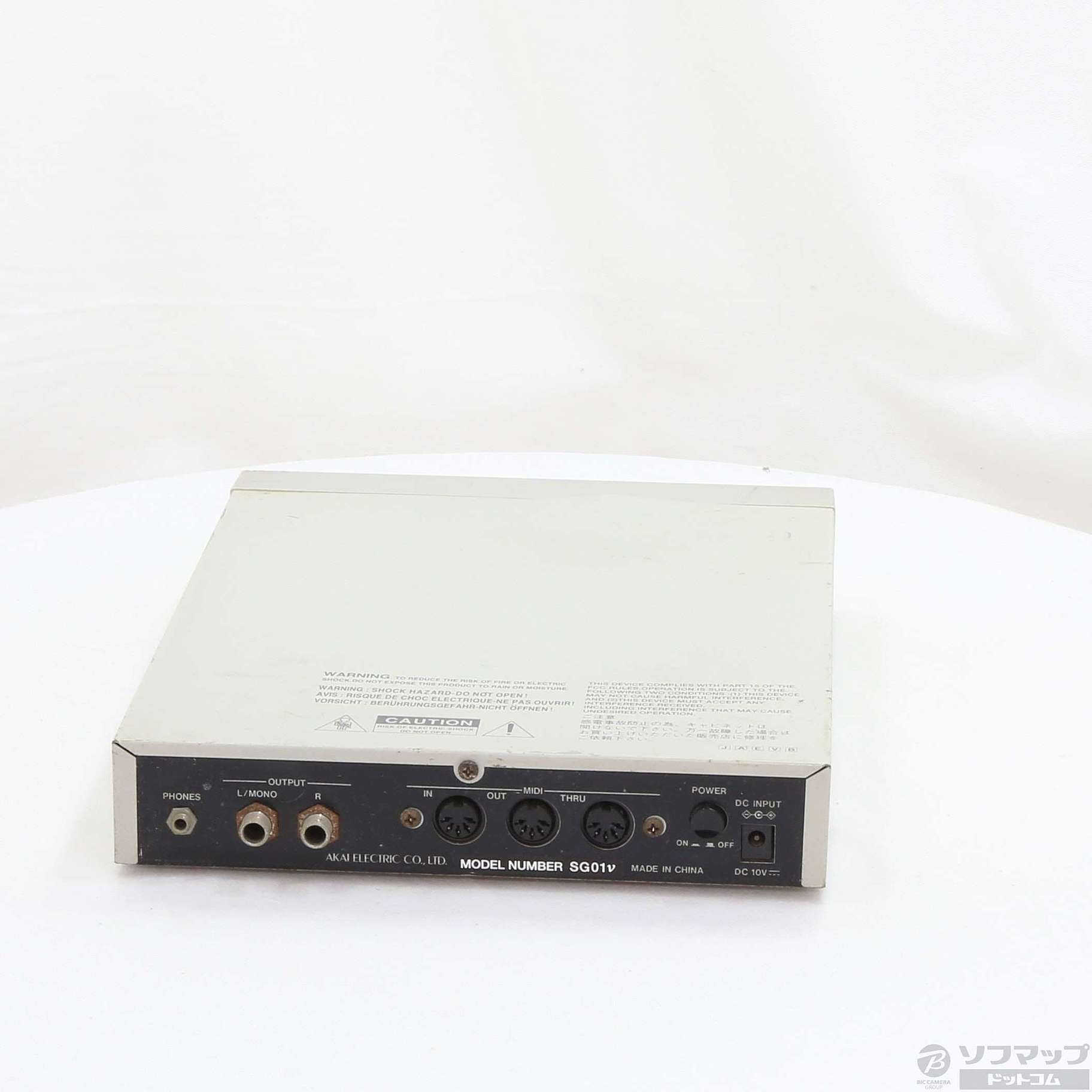 AKAI SG01v サウンドモジュール動作品 Akai SG01v