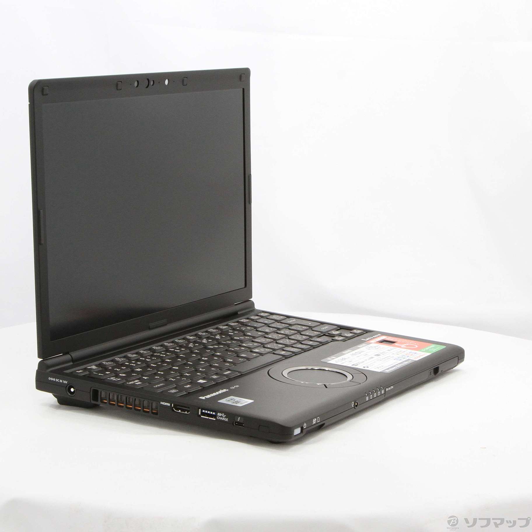 中古】〔展示品〕 Lets note SV9 CF-SV9KFNQR ブラック 〔Windows 10