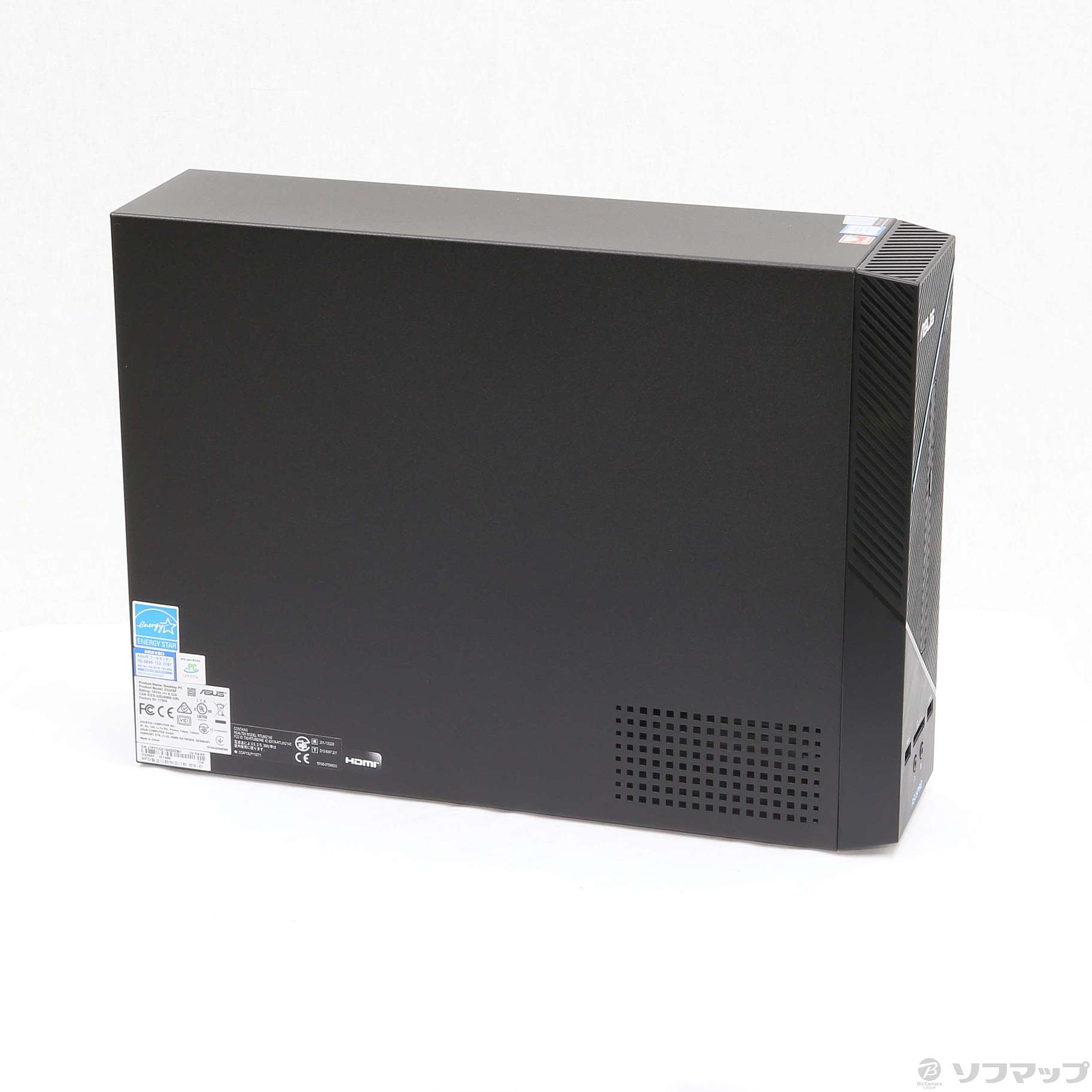 中古】ASUSPRO D320SF D320SF-I57400 ブラック 〔Windows 10