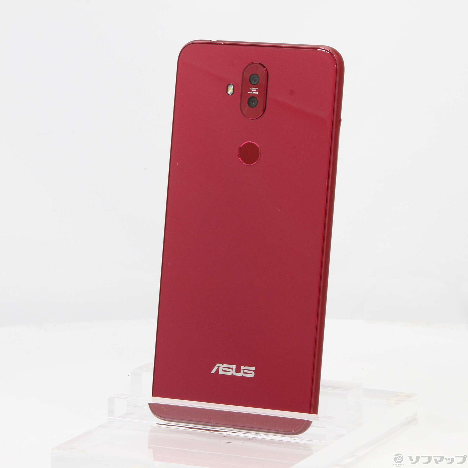 中古】セール対象品 ZenFone 5Q 64GB ルージュレッド ZC600KL-RD64S4 ...