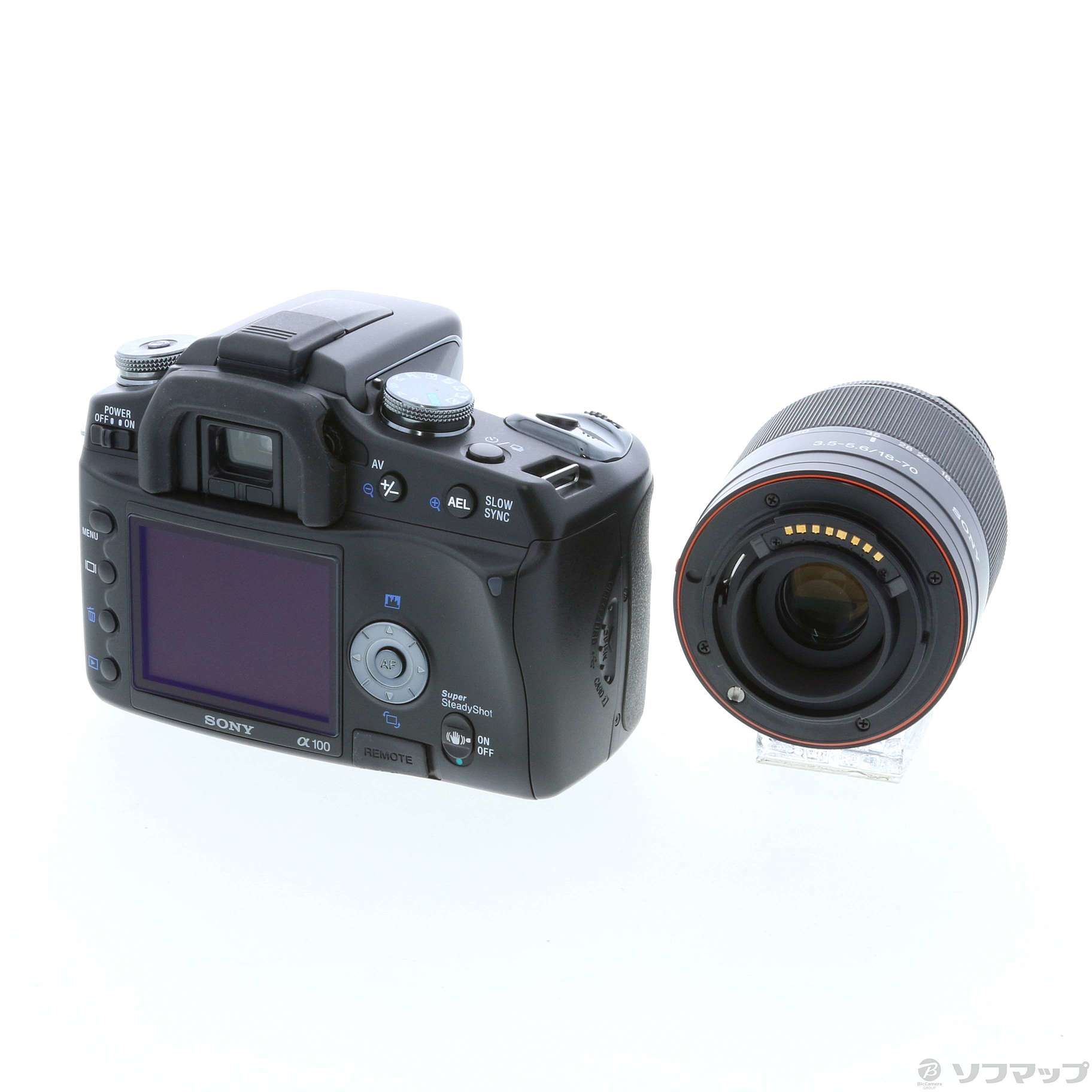 中古】α100ズームレンズキット(ブラック) (DSLR-A100KB