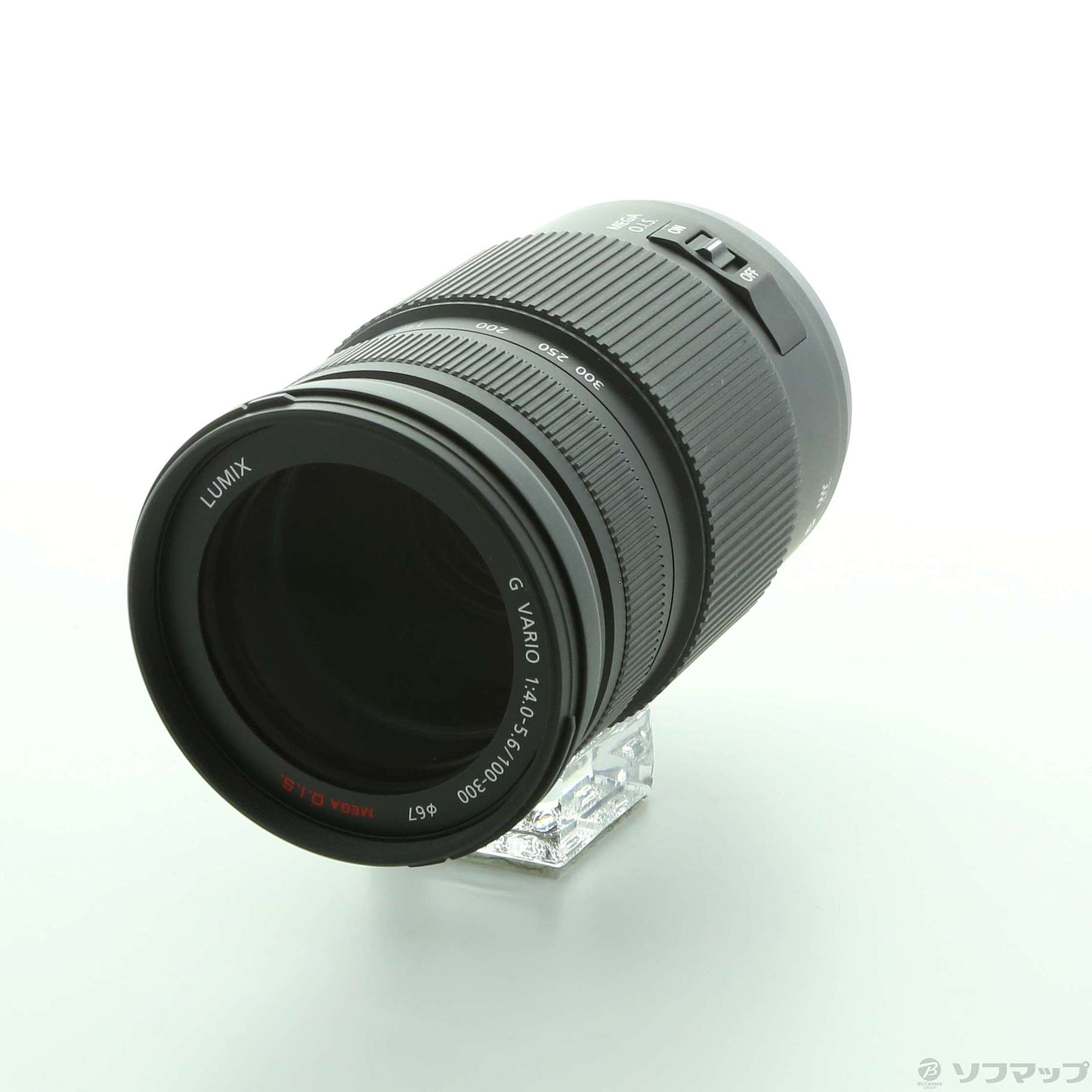 中古 Lumix G Vario 100 300mm F4 0 5 6 Mega O I S H Fs リコレ ソフマップの中古通販サイト