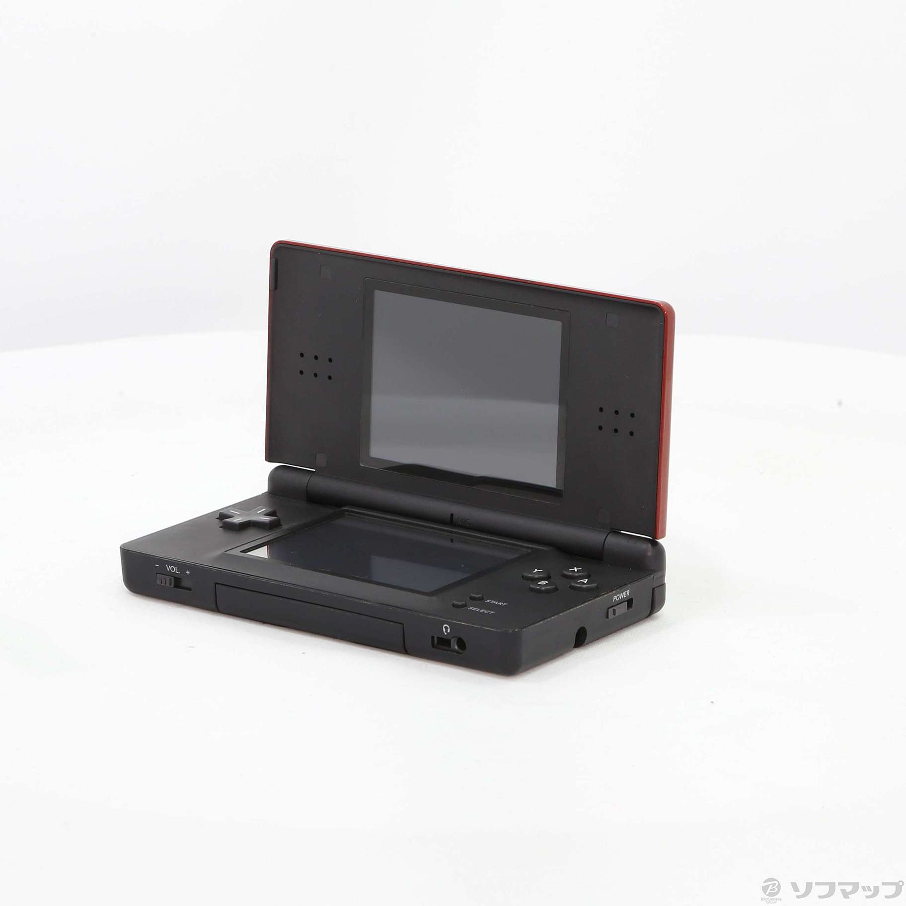 任天堂 DS Lite クリムゾン／ブラック 本体 箱付き 付属品付き - 携帯 