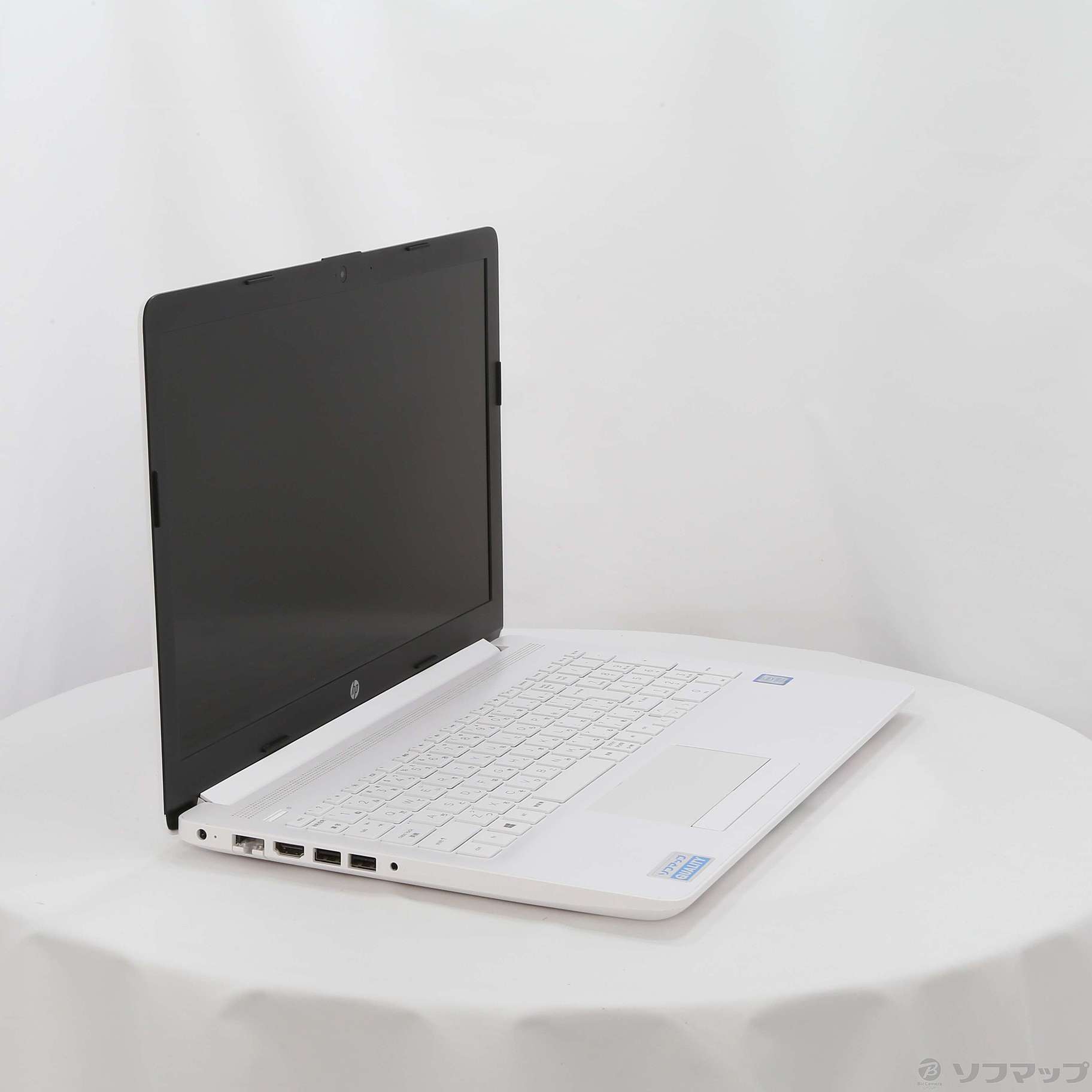 中古】HP 15-da0093TU-OHB 4QM63PA-AAAB ピュアホワイト 〔Windows 10